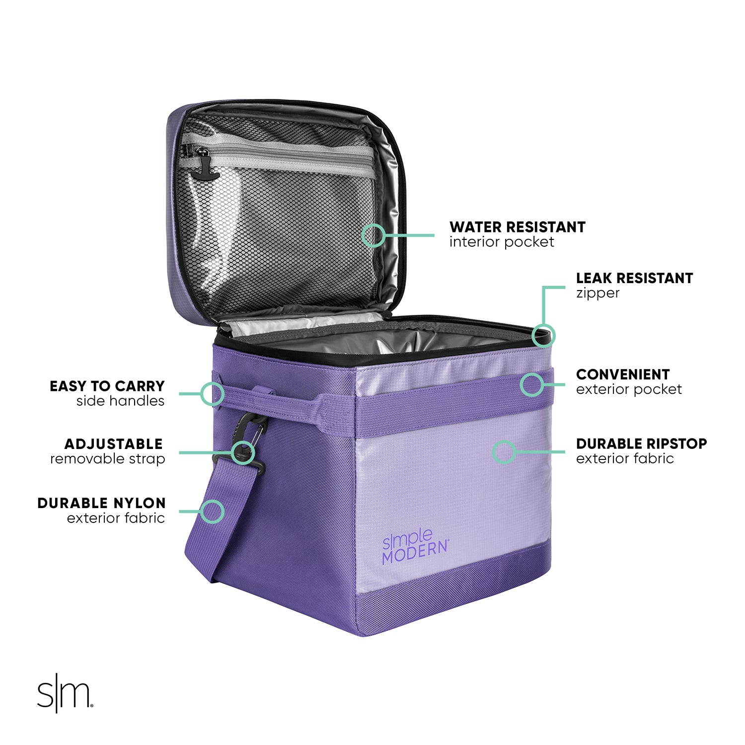 12 Can Soft Cooler - Portable Insulated Lunch Bag for Picnics, Beach, Camping & Outdoor Activities | Day Cooler for Drinks & Snacks