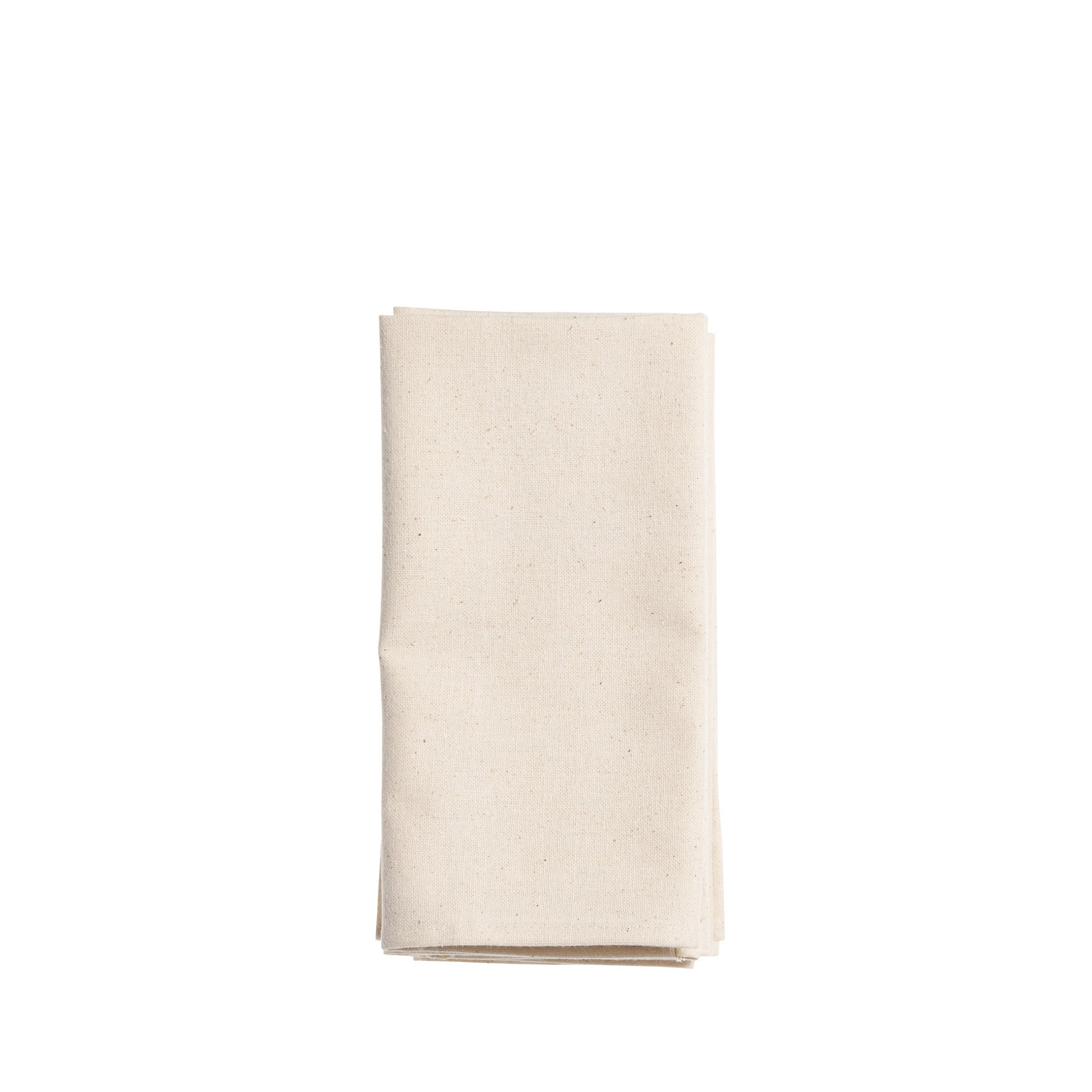 Organic Cotton Solid Napkins (Set of 4) - Eco-Friendly & Soft Dinner Napkins for Everyday Use, Parties & Formal Dining - 100% Natural Cotton Table Linens