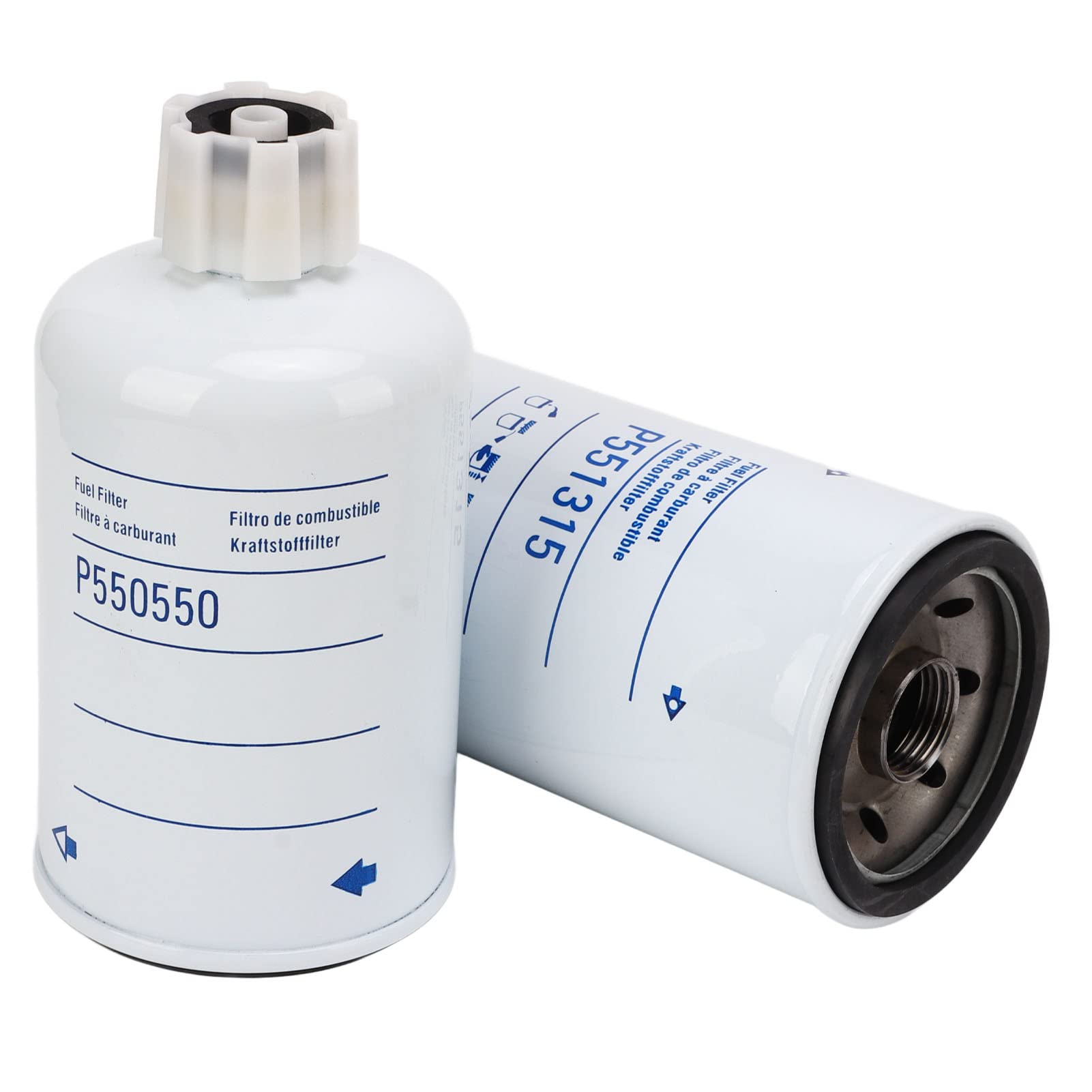 P551315 Pre Filter Fuel Filter Kit - High Efficiency Metal Replacement for Airdog 100 & 150 - Heavy Duty Engine Protection for Diesel Trucks & Off-Road Vehicles