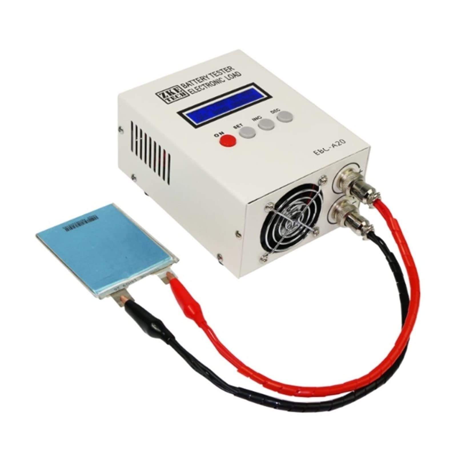 EBC-A20 30V 20A 85W Electronic Load Battery Tester for Lithium & Lead-Acid Batteries - Capacity Testing, 5A Charge, 20A Discharge with PC Software - Perfect for DIY Battery Maintenance, RC Cars, Solar Power Systems & Electric Vehicle Testing