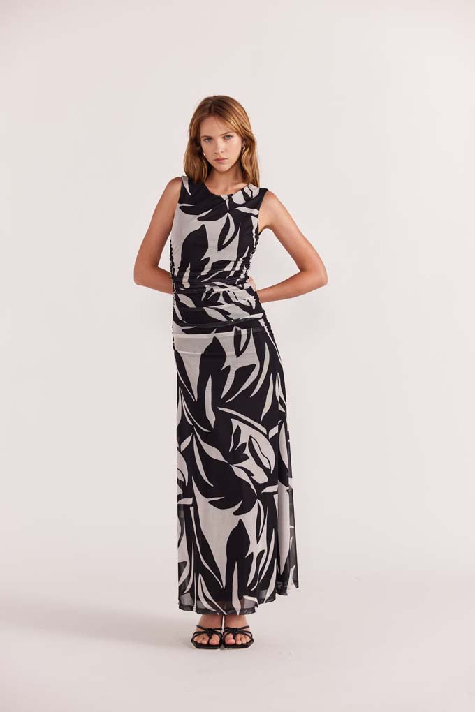 Sol Mesh Maxi Dress - Flowy Summer Beach Dress for Women | Boho Chic Long Dress | Perfect for Vacations, Parties & Casual Wear