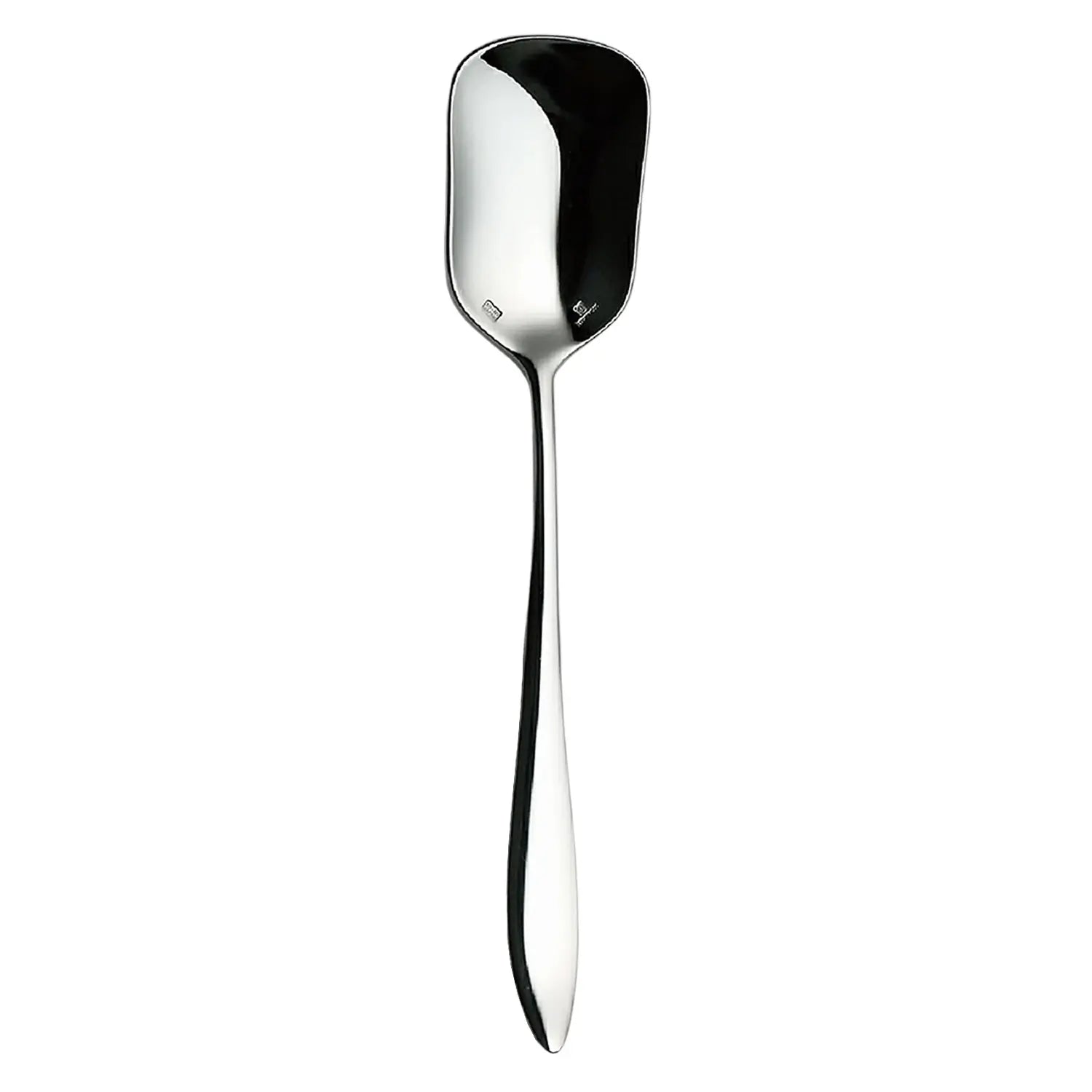 Premium Luckywood Veloute Stainless Steel Ice Cream Spoon - Durable & Elegant Dessert Spoon for Ice Cream, Gelato, Sorbet - Perfect for Parties, Restaurants & Home Use