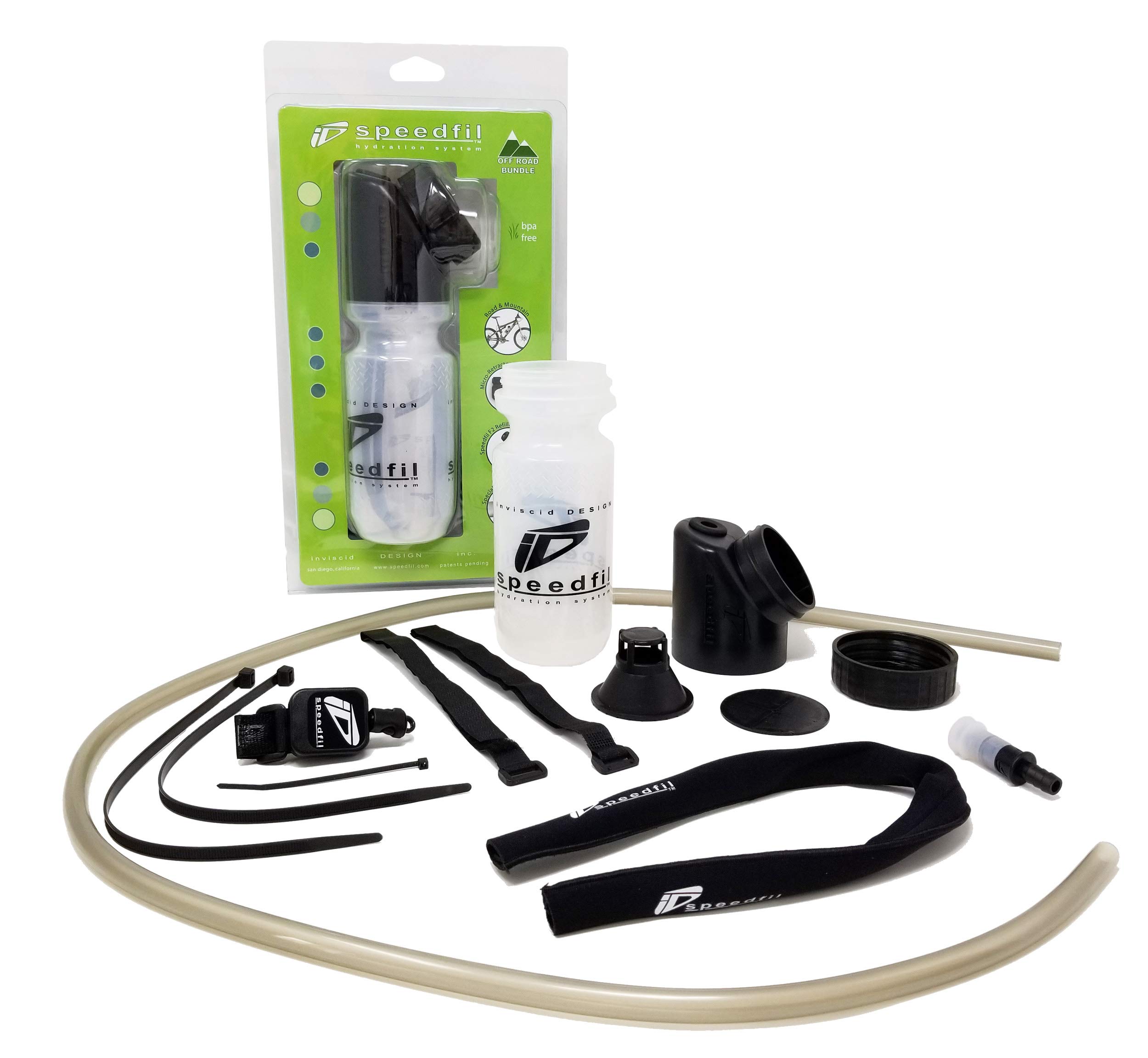 F2 Bicycle Water Bottle - Hands-Free Hydration System with Refill Port for Cycling, Running, Hiking & Outdoor Sports | Leakproof & Easy to Use