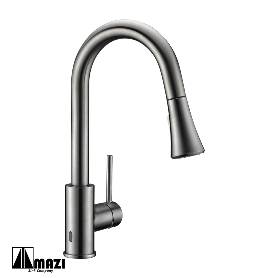 High-Quality Kitchen Faucet 503260 - Modern Stainless Steel Pull-Down Sprayer with 360° Swivel for Easy Cleaning | Perfect for Home, Restaurant & Commercial Kitchens