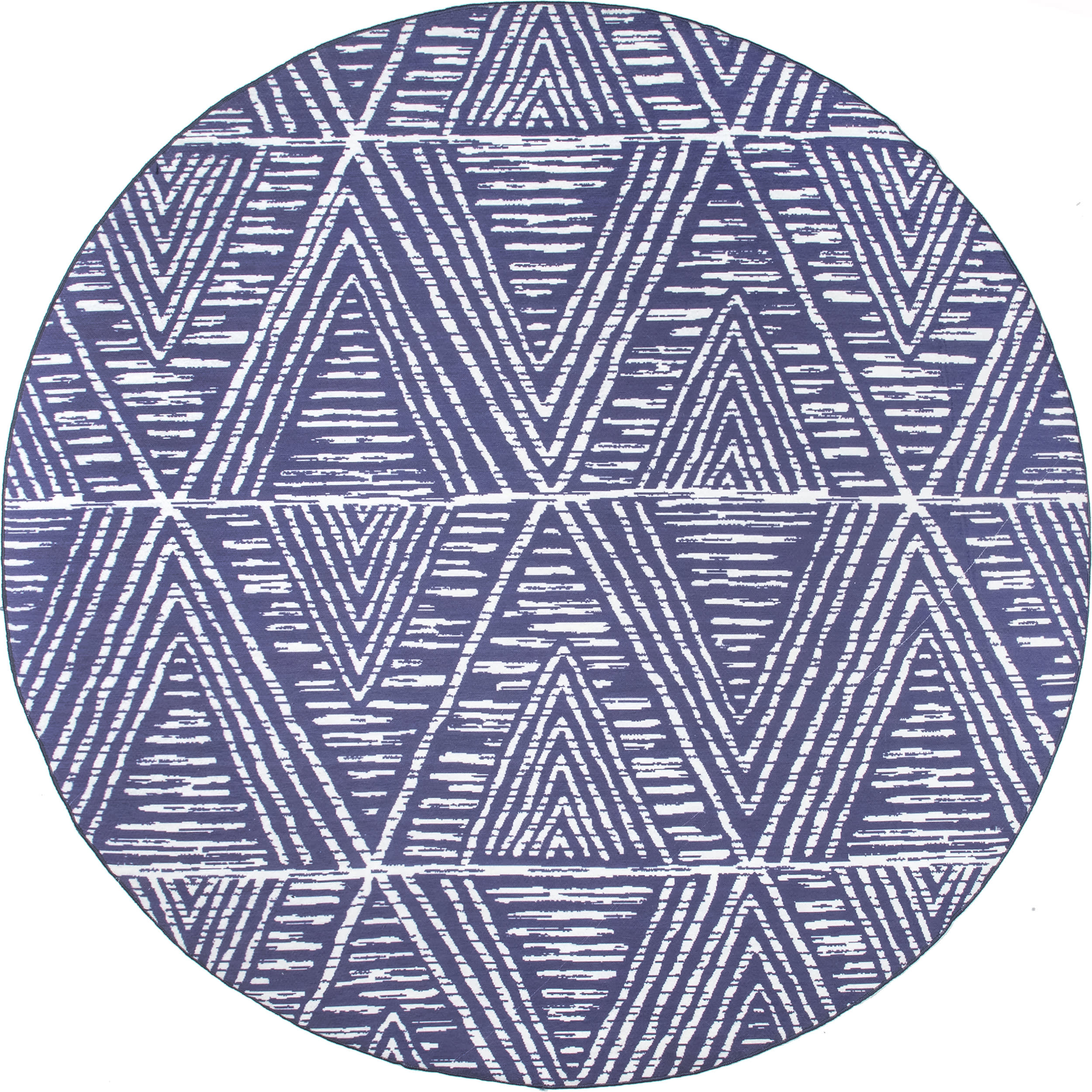 Suzy Trellis Washable Indoor/Outdoor Rug - Blue | Non-Slip, Durable & Easy to Clean | Perfect for Living Room, Patio & Entryway Decor