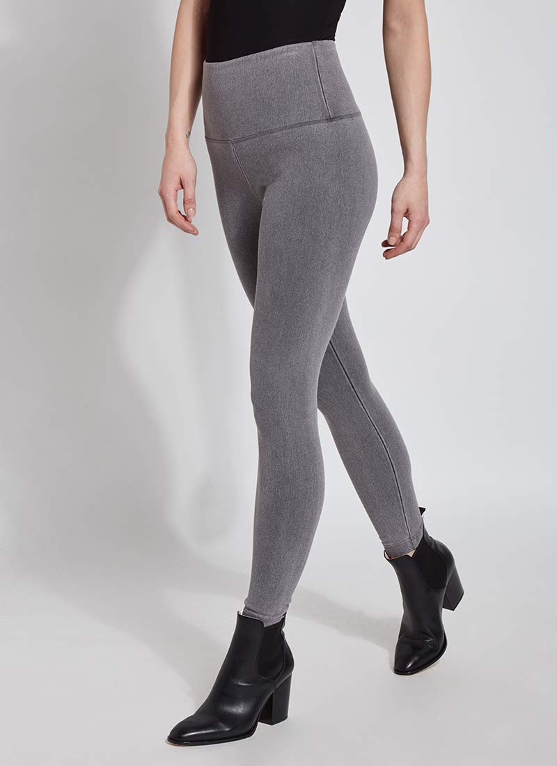 Lyssé Women's Denim Leggings - High Waisted Stretchy Jeggings & Skinny Jeans | Perfect for Work, Casual Outfits & Everyday Comfort