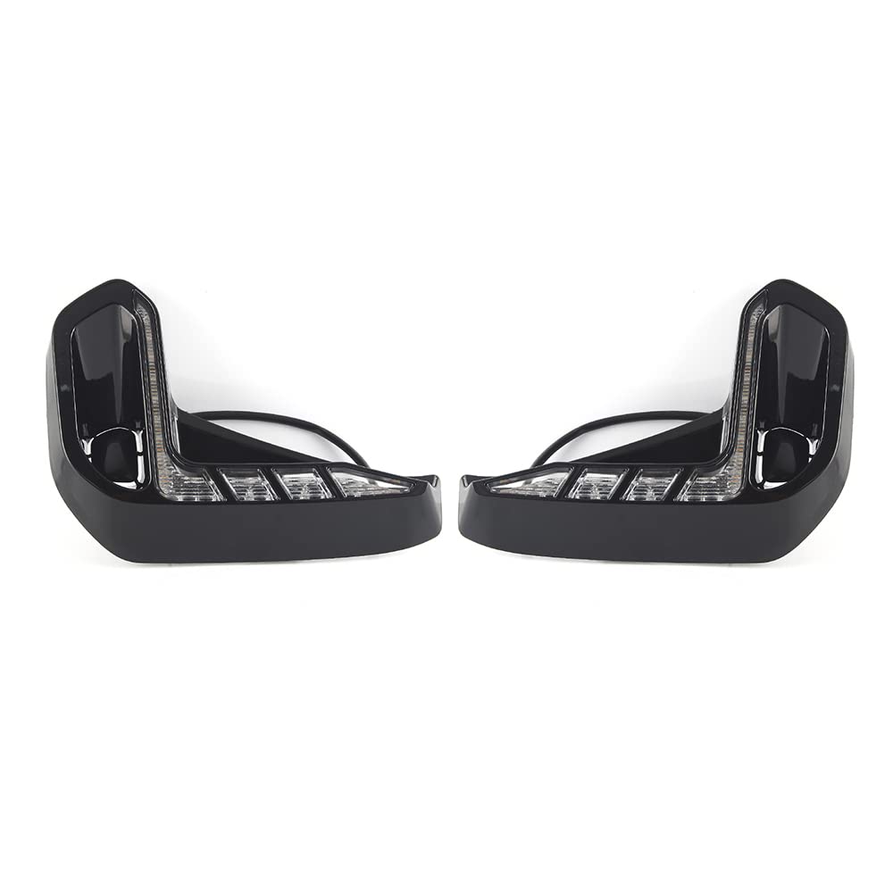 2020-2021 Toyota Hilux LED Daytime Running Lights (DRL) - Bright White Fog Lights with Turn Signal Function | Durable Auto Accessories for Enhanced Visibility & Safety | Perfect for Night Driving, Off-Road Adventures & Daily Commutes