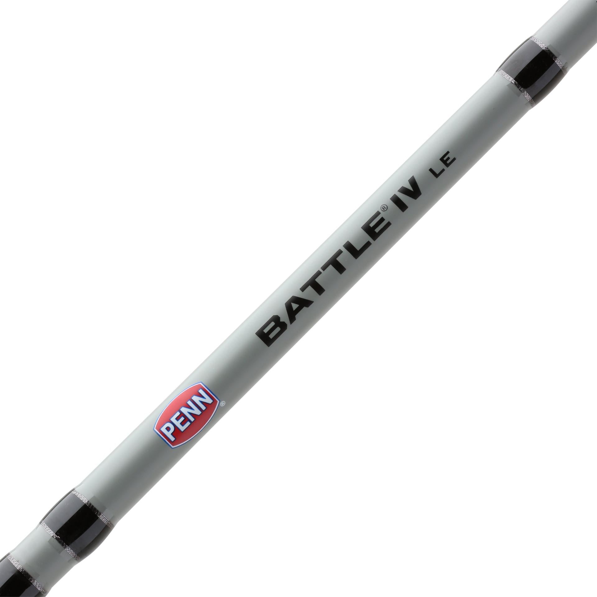 Battle® IV LE Spinning Rod and Reel Combo - Premium Fishing Gear for Freshwater & Saltwater Anglers | Perfect for Bass, Trout, and Offshore Fishing Adventures