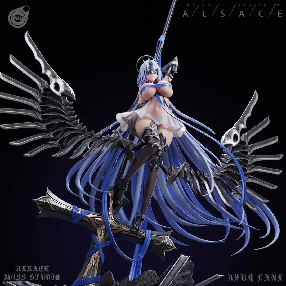 Azur Lane Alsace Figure - Premium Anime Collectible from MOSS Studio | Perfect for Display, Gifts, and Anime Fans