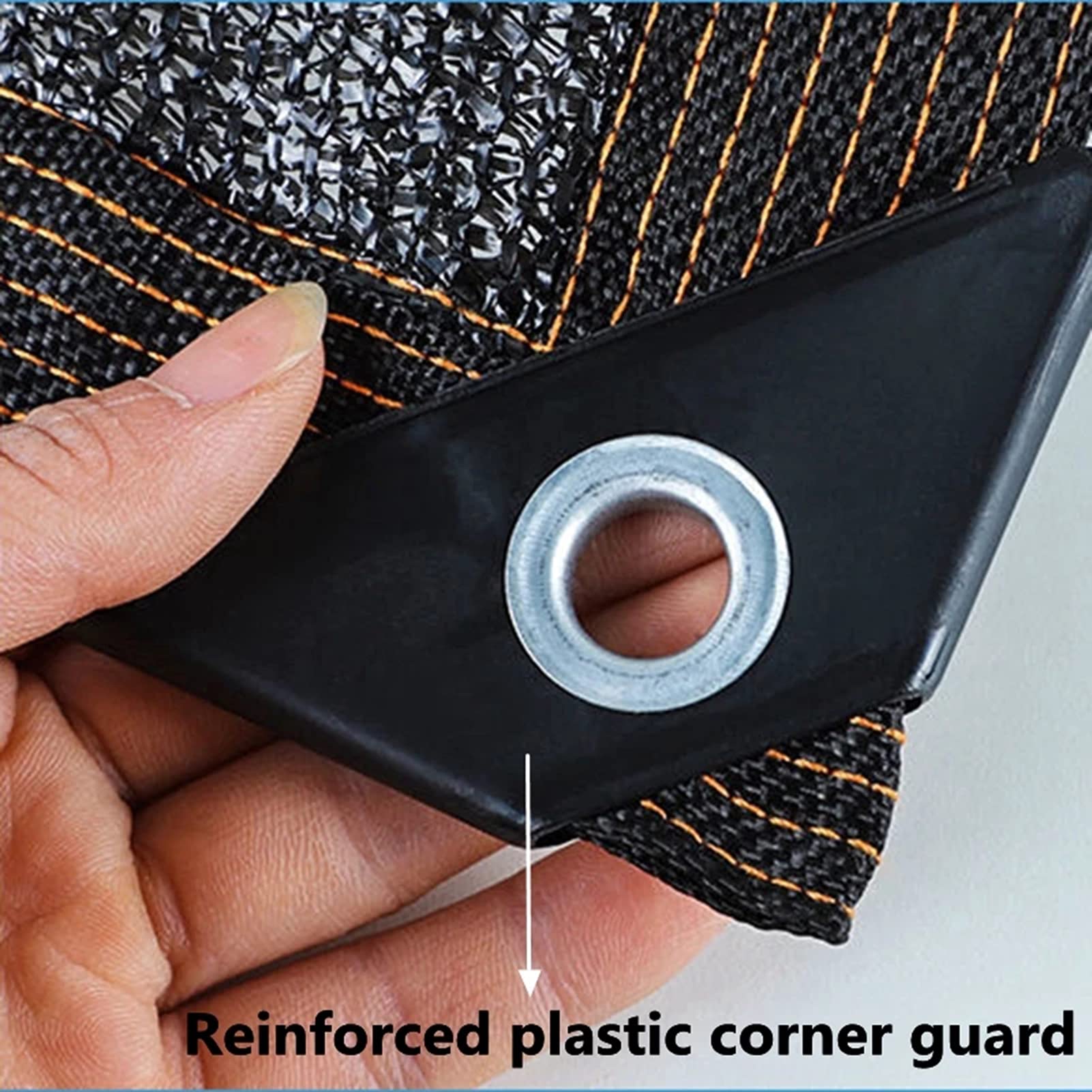 20×30ft Sunblock Shade Cloth with Grommets - UV Resistant Garden Shade Net for Plants, Greenhouse & Outdoor Use | Weatherproof Breathable Mesh for Patio, Lawn & Backyard Protection