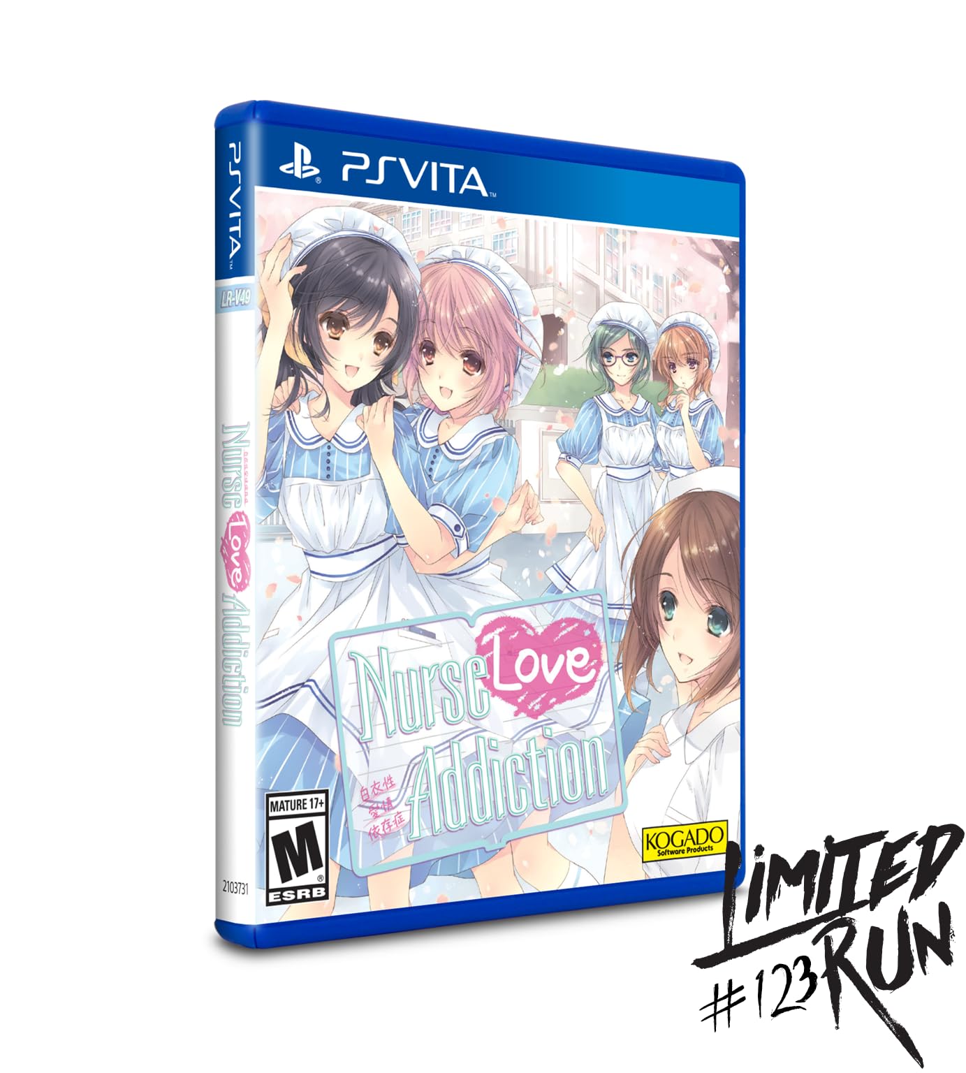 Nurse Love Addiction - PlayStation Vita Game (Limited Run Edition) | Visual Novel Dating Sim for Anime Fans & Collectors | Perfect for Gaming Enthusiasts & Otaku Culture Lovers
