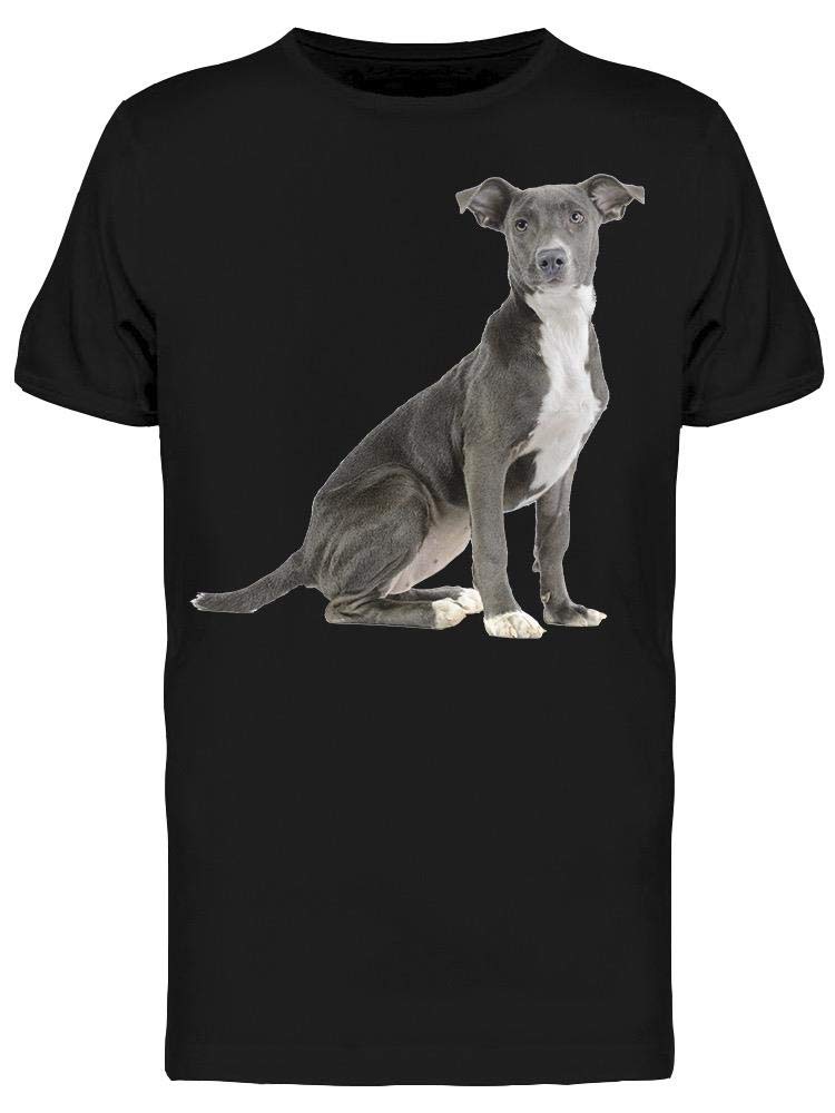 Men's Sideways Sitting Weimaraner Graphic T-Shirt - Casual Funny Dog Lover Tee for Everyday Wear & Gifts
