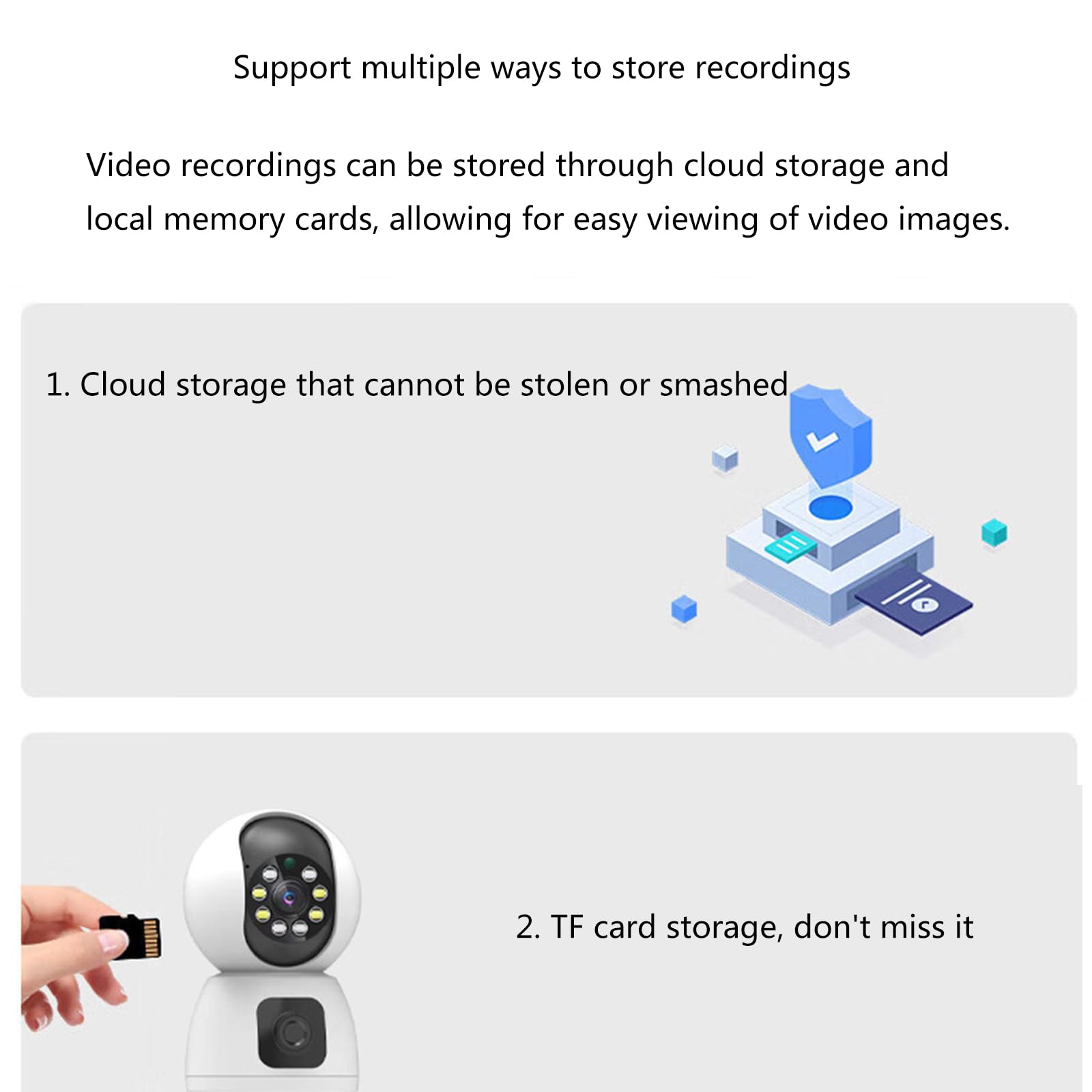 Outdoor Security Camera with Dual Lens, WiFi, Motion Detection & Auto Tracking - 1080P HD, Two-Way Talk, Alarm Alerts - Ideal for Home, Garage, and Business Surveillance