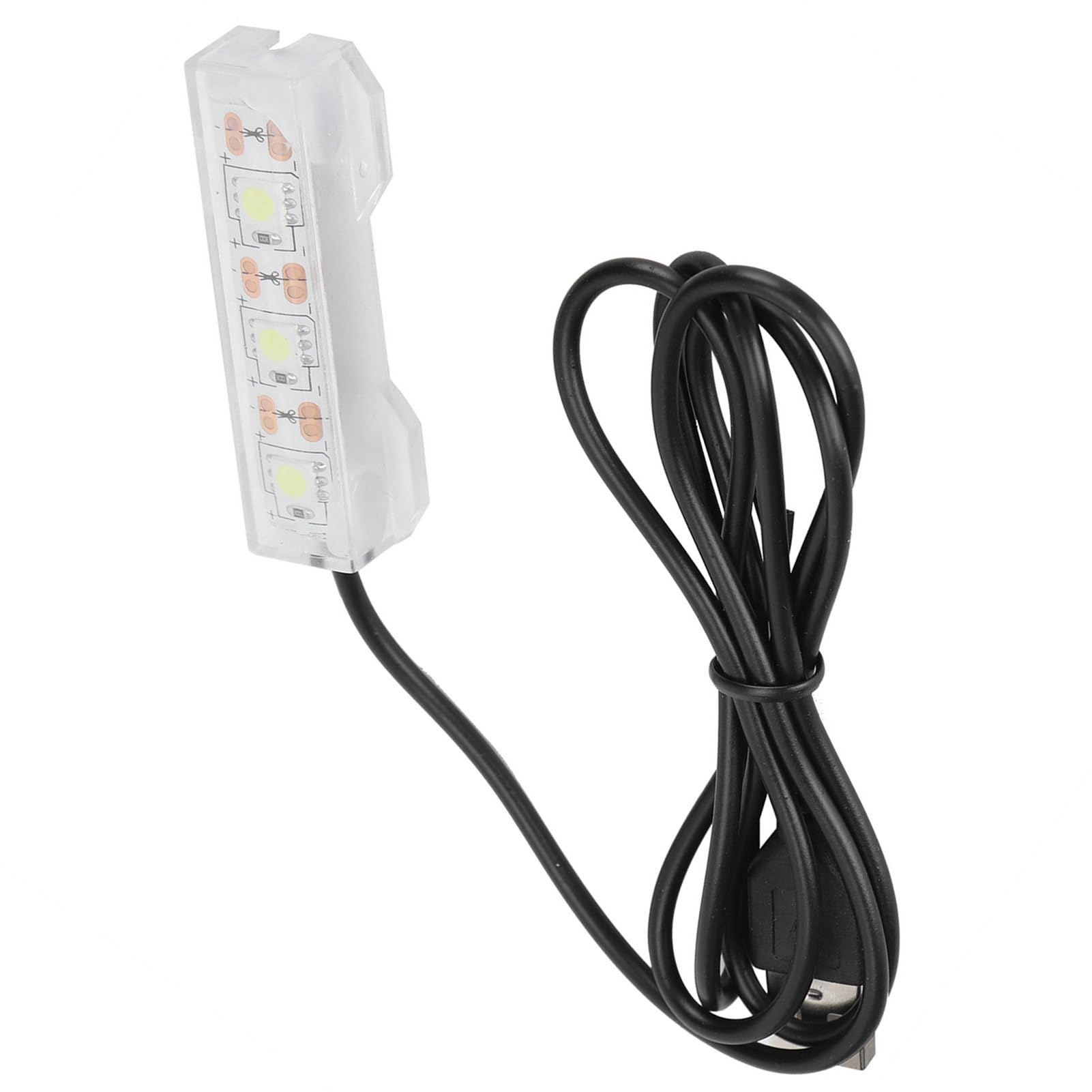 Pssopp Small Aquarium LED Light for Water Plants - Mini Desktop Fish Tank Decoration with Soft Lighting | Perfect for Home, Office & Aquascaping