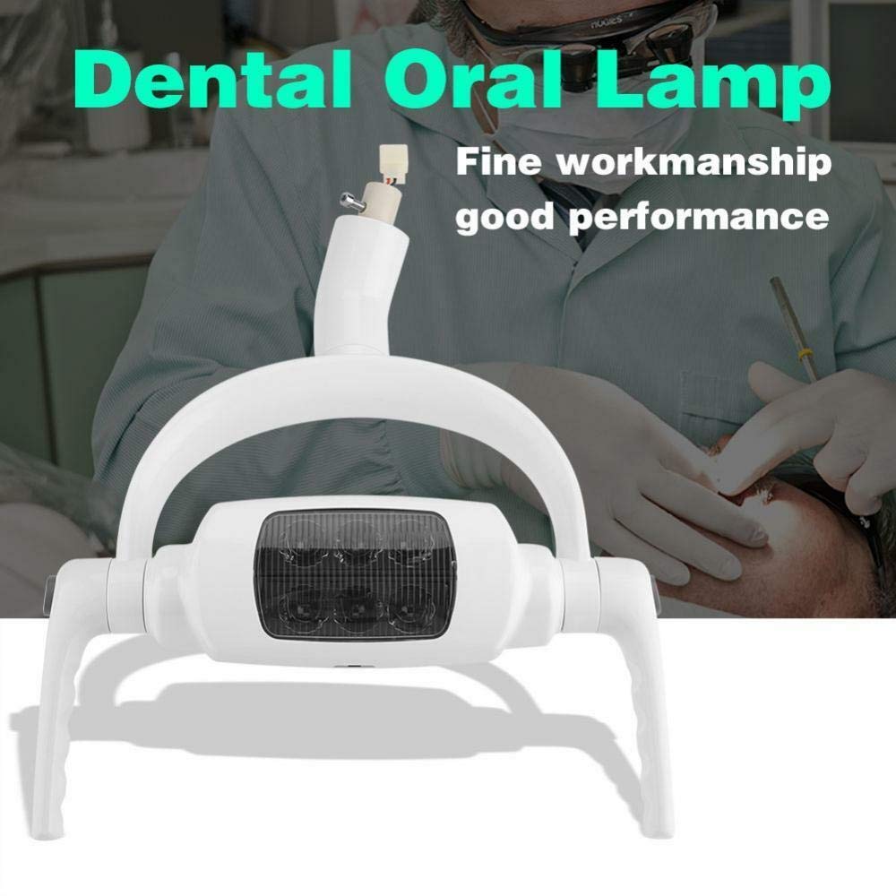 6 LED Dental Oral Light Lamp - Professional Induction Surgical Exam Lamp for Dental Lab Chair Unit JH-06 | Perfect for Dentists, Oral Surgeons & Dental Clinics