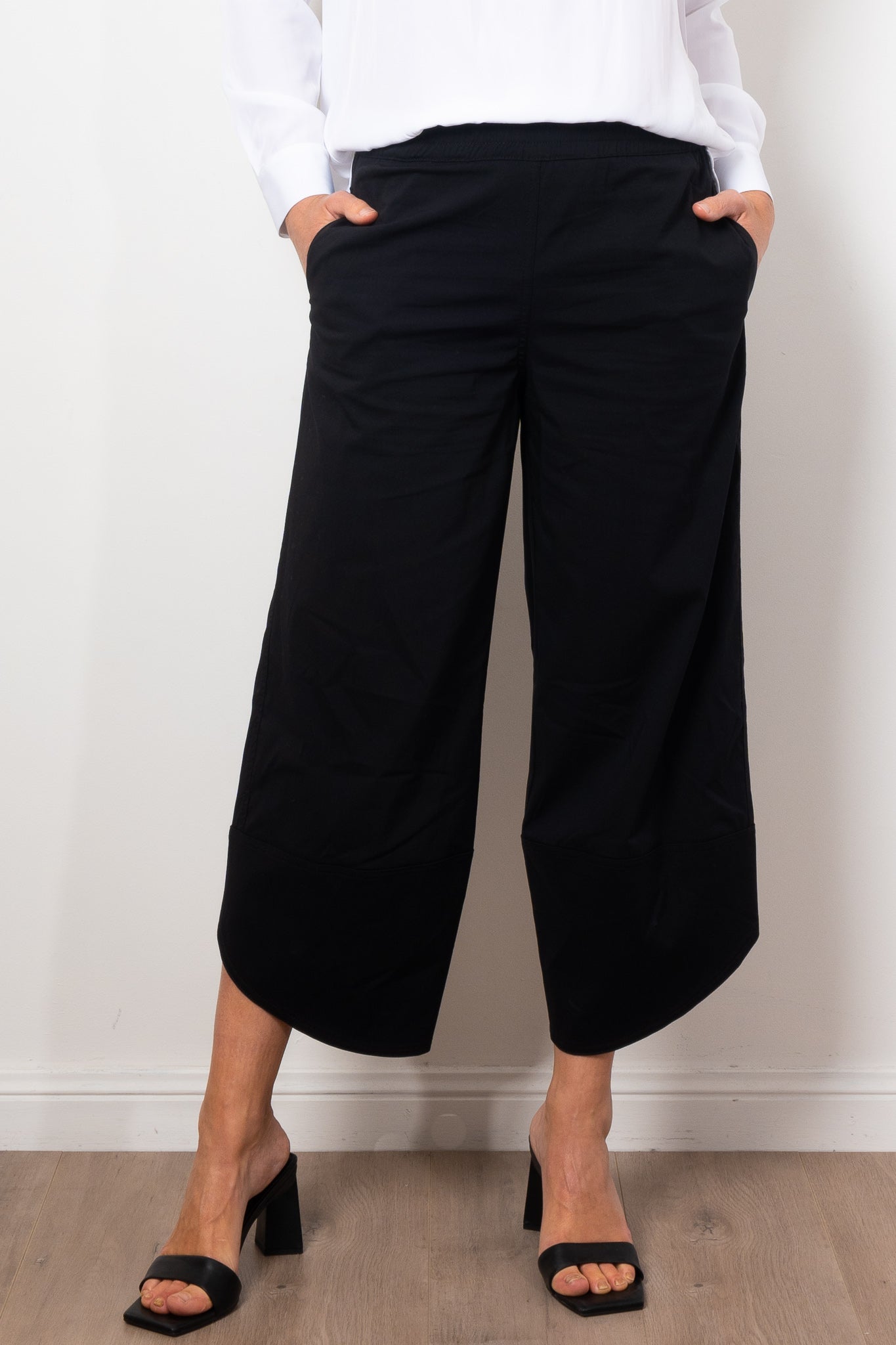 Mela Purdie Bevel Pant Microprene - High-Waist Slim Fit Work Pants for Women - Perfect for Office, Business Casual & Professional Workwear