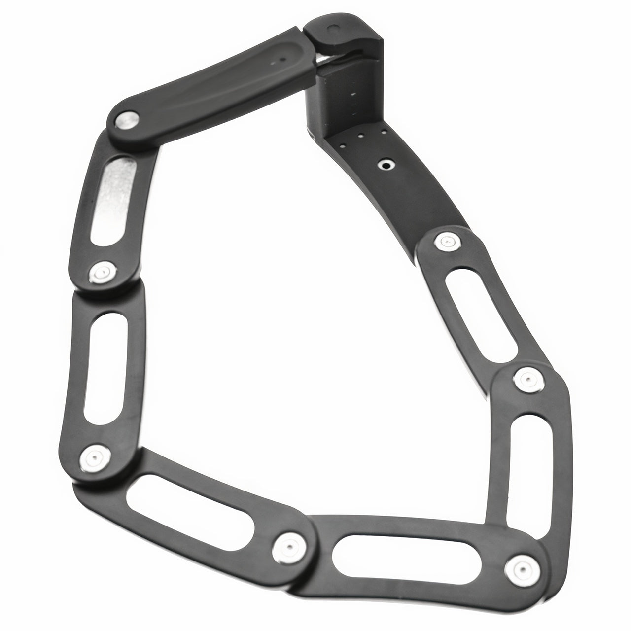 Rockymounts Hendrix Folding Bike Lock - Secure Bicycle U-Lock with Key for Mountain & Road Bikes - Perfect for Commuting, Campus & Urban Cycling Safety