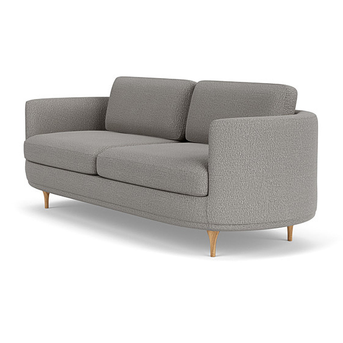 Elinor Boucle 3-Seater Sofa - Modern Upholstered Couch for Living Room, Lounge & Office - Soft Chenille Fabric Sectional Sofa with Comfortable Cushions