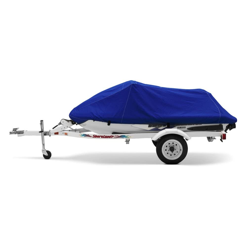 Custom Fit Personal Watercraft Cover - Universal Gray Waterproof Boat Cover for Jet Skis & Sea-Doos | All-Weather Protection for Outdoor Storage & Transport