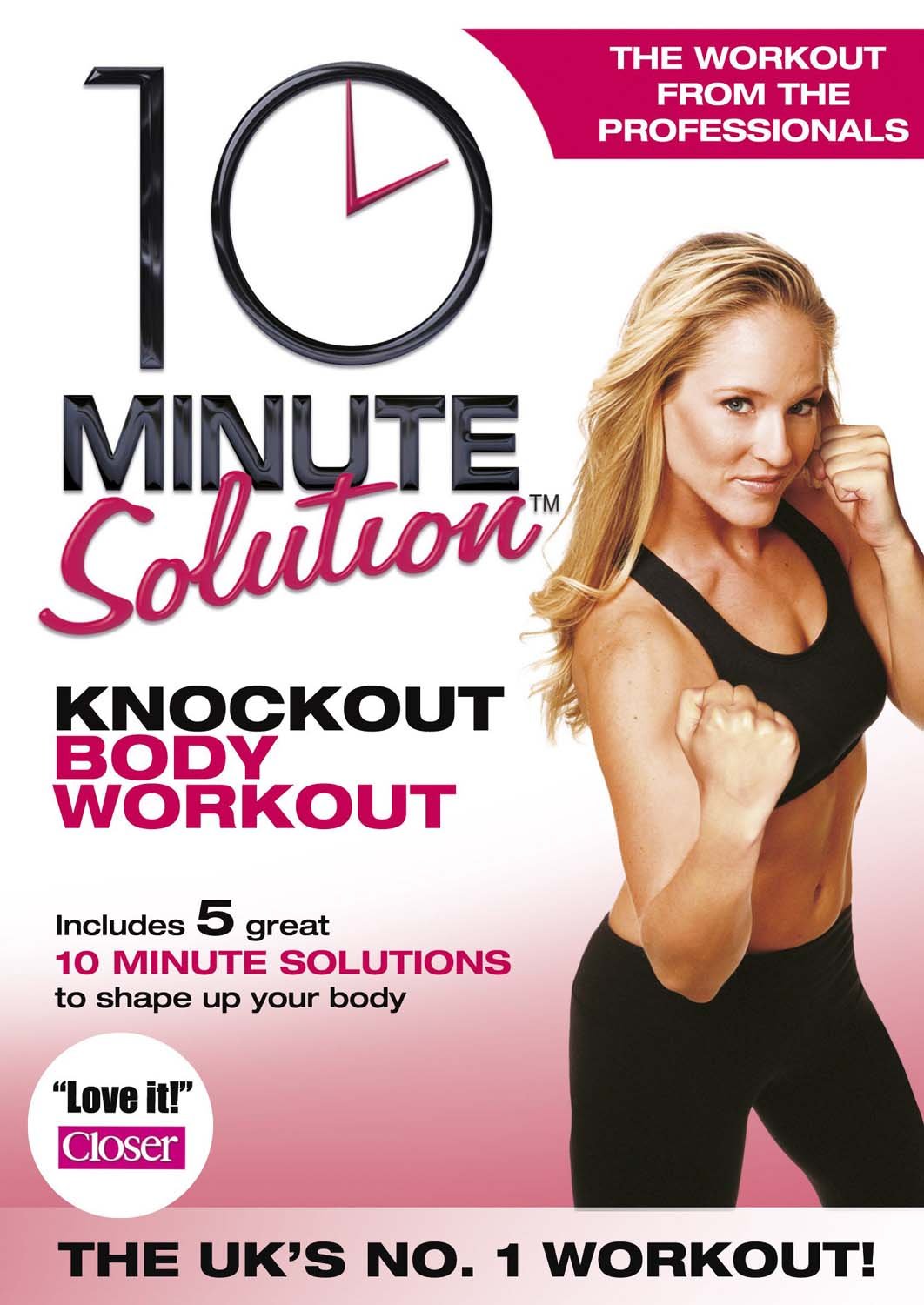 10 Minute Solution - Knockout Body Workout DVD | Fast & Effective Home Fitness Routine | Perfect for Busy Professionals & Stay-at-Home Moms