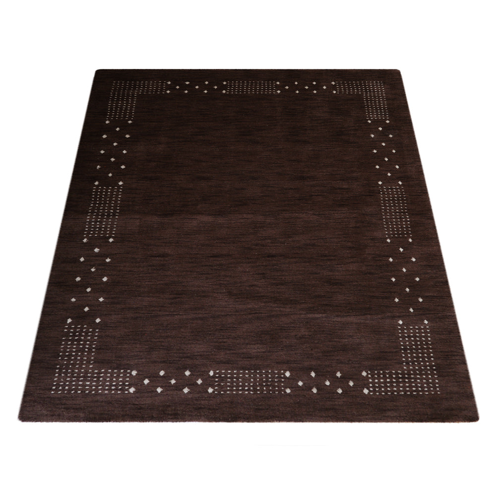 Premium Hand-Knotted Wool Rug - Luxurious & Durable Handmade Carpet for Living Room, Bedroom, or Office - Eco-Friendly Home Decor