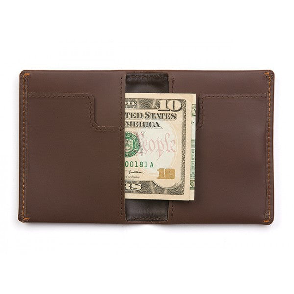 Bellroy Slim Sleeve Wallet - Ultra Thin Minimalist RFID Blocking Leather Wallet for Men - Perfect for Everyday Carry, Travel & Business Use