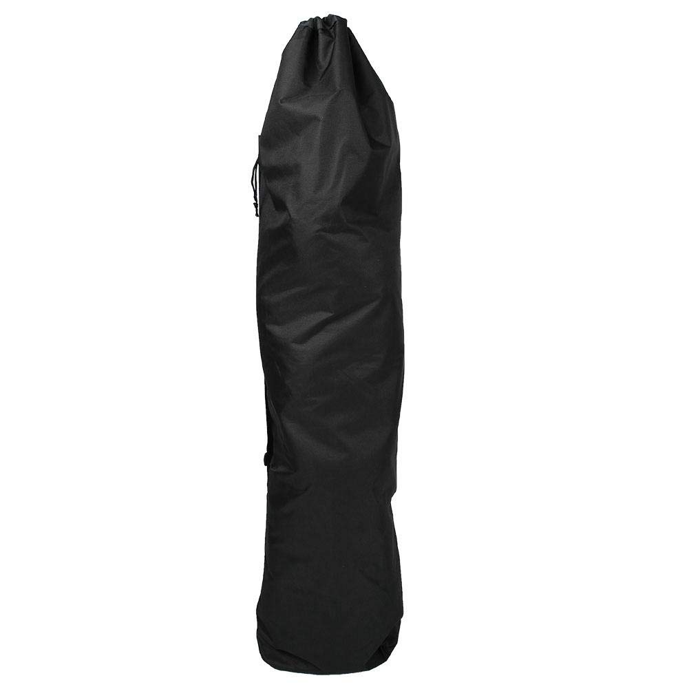 Qioni Waterproof Longboard Backpack - 600D Oxford Cloth Skateboard Carrier for Boards Up to 46