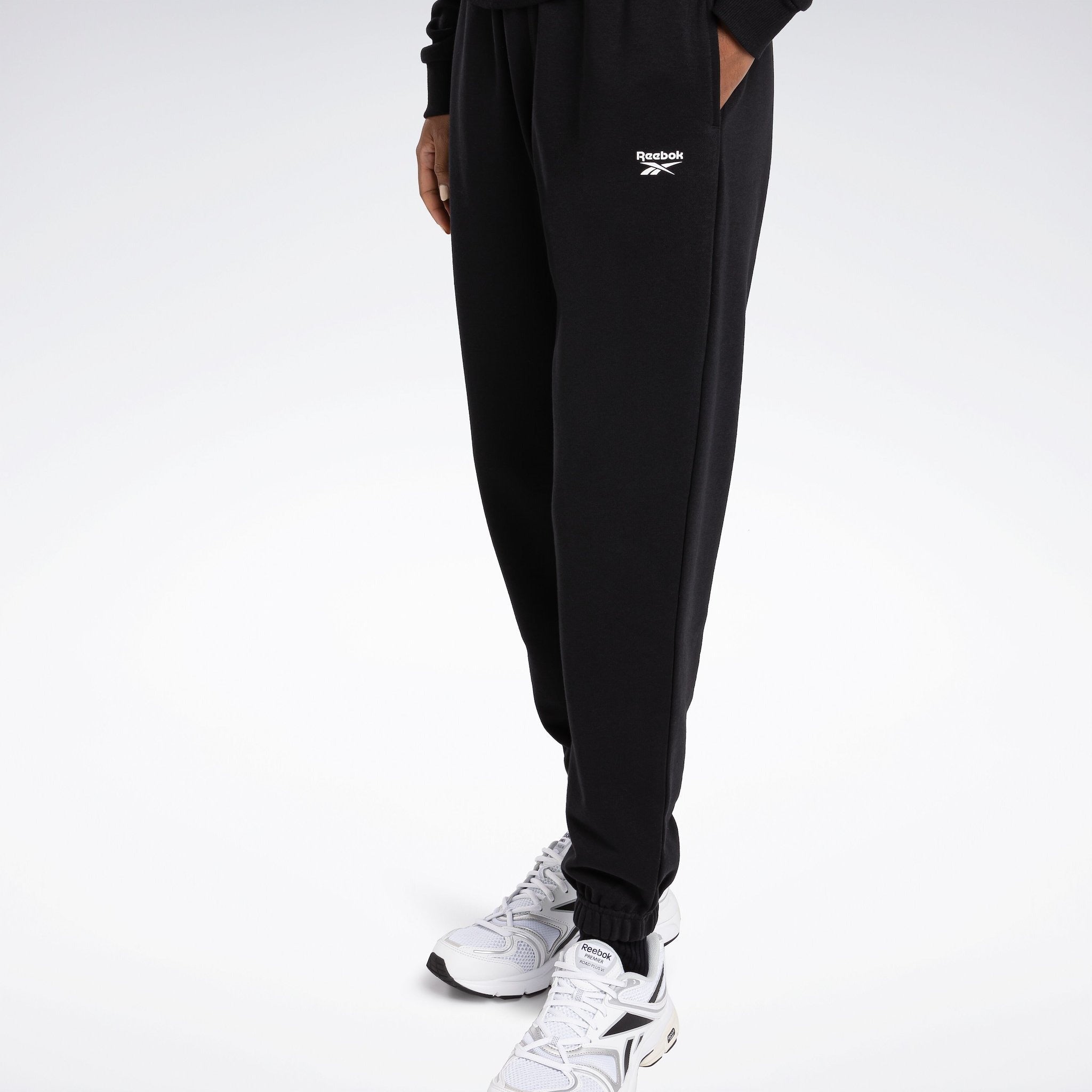 Ri French Terry Pant Black - Soft & Comfortable Jogger Pants for Men & Women | Perfect for Yoga, Lounge & Casual Wear