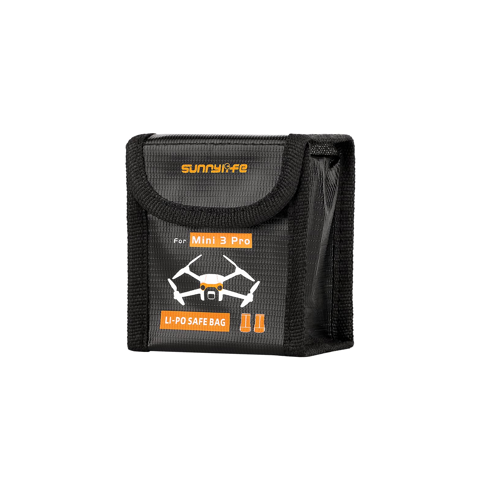 DJI Mini 3 Pro Drone Battery Safe Bag - Fireproof & Explosion-Proof Lipo Battery Storage Case for 2 Batteries - Protective Charge Protector Pouch for DJI Mini 3 Pro Accessories - Perfect for Travel, Outdoor Flying & Safe Battery Storage