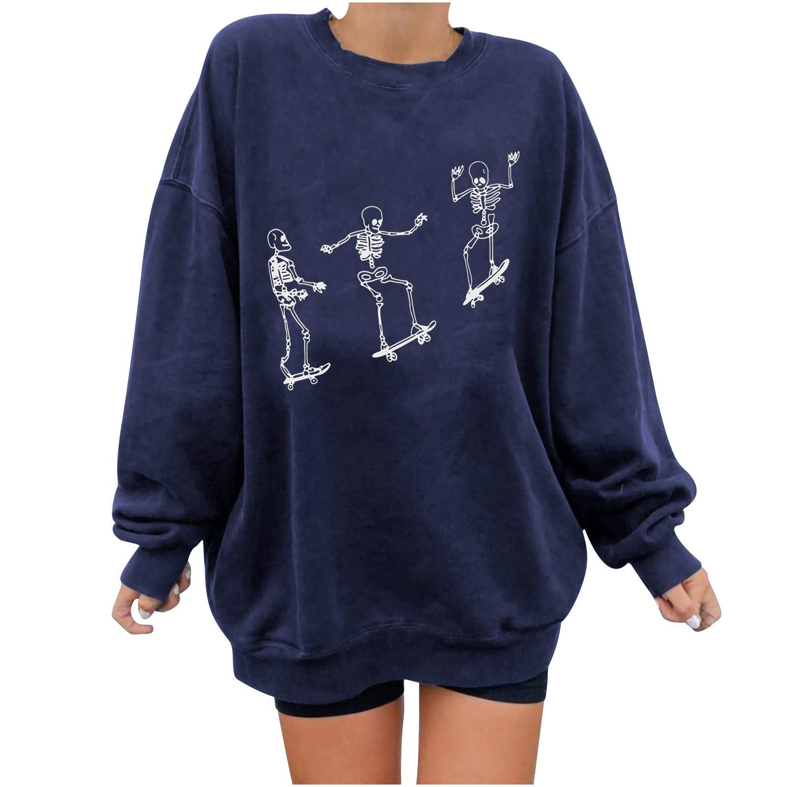 Funny Graphic Printed Sleeveless Tops for Women - Casual Oversized Pullover Sweatshirt | Perfect for Lounge Wear, Street Fashion & Weekend Outfits
