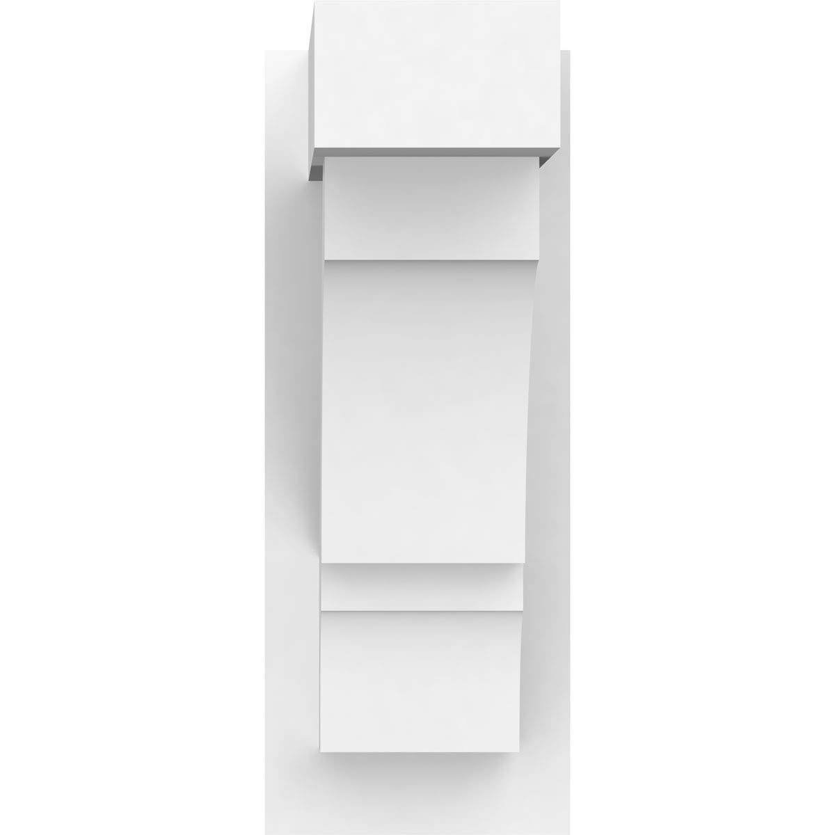 Ekena Millwork Balboa Architectural Grade PVC Outlooker with Block Ends - 7
