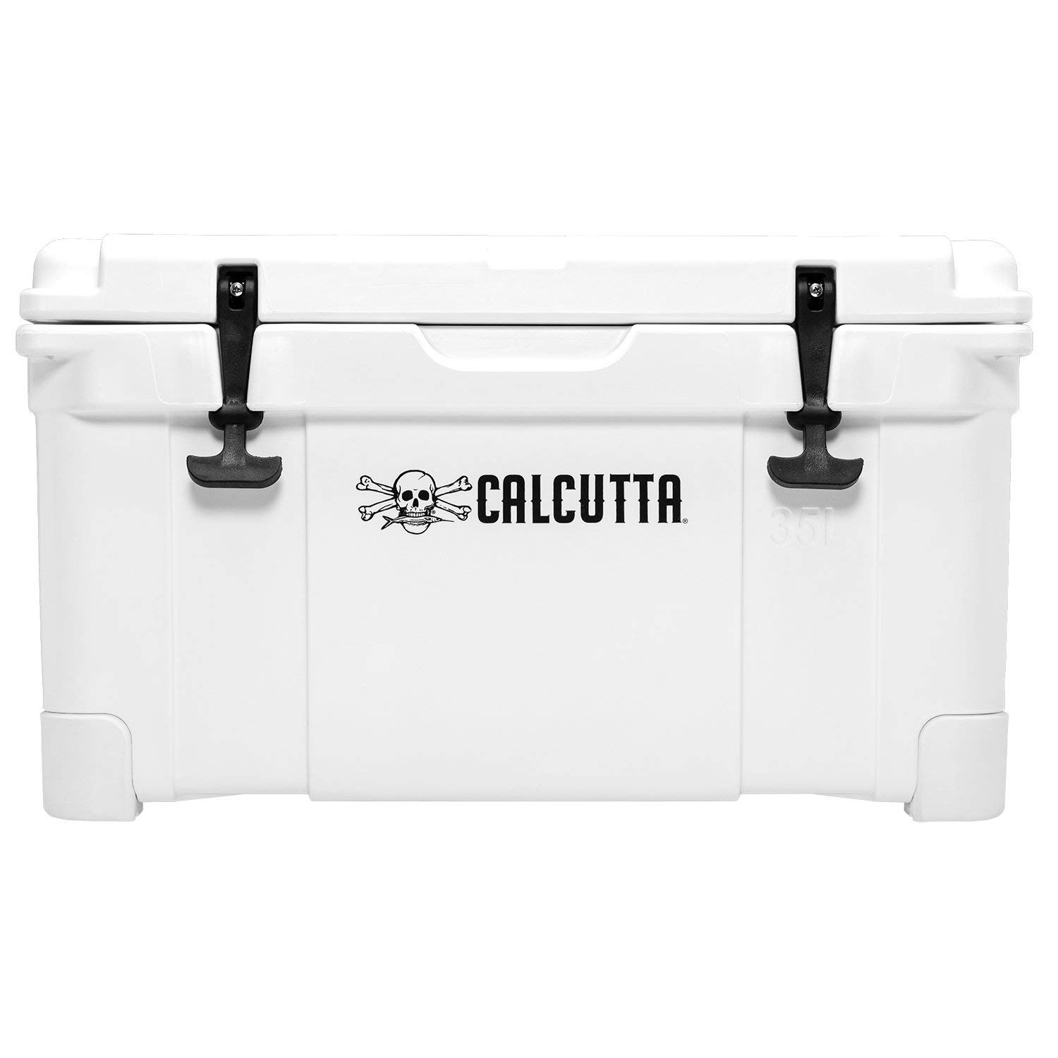 Calcutta Hard Cooler - 5-Day Ice Retention Insulated Outdoor Ice Chest | 35L Portable Cooler for Fishing, Boating, Camping & Travel | Leakproof with Drain Plug & Built-in LED Light | Perfect for Beach Trips, Tailgating & Outdoor Adventures