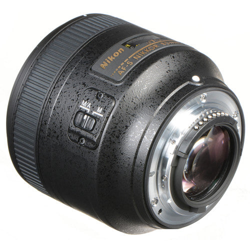 Nikon AF-S NIKKOR 85mm f/1.8G FX Lens for Portrait Photography - Perfect for Wedding, Studio & Low Light Shooting