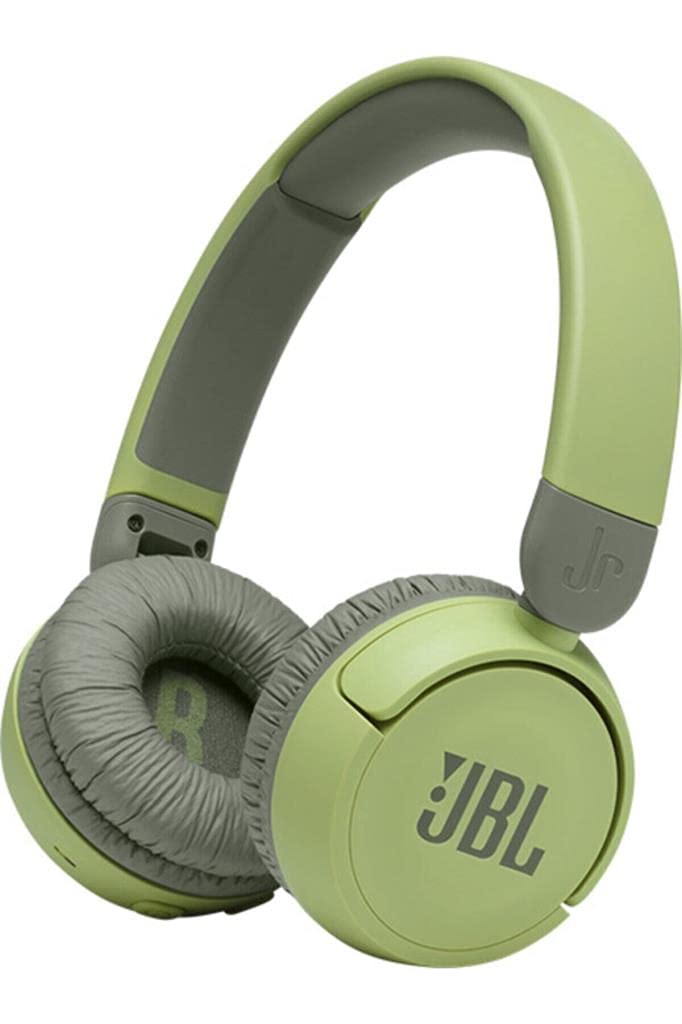 JBL Jr310 BT Wireless On-Ear Kids Headphones - Green | Bluetooth Headset with Built-in Mic & Remote | Perfect for School, Travel & Home Learning