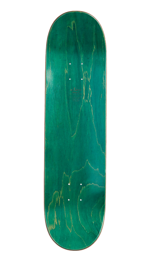 Enjoi Rasta Veneer R7 Skateboard Deck - Black 8.375 Inch Wide - Perfect for Street Skating & Park Tricks