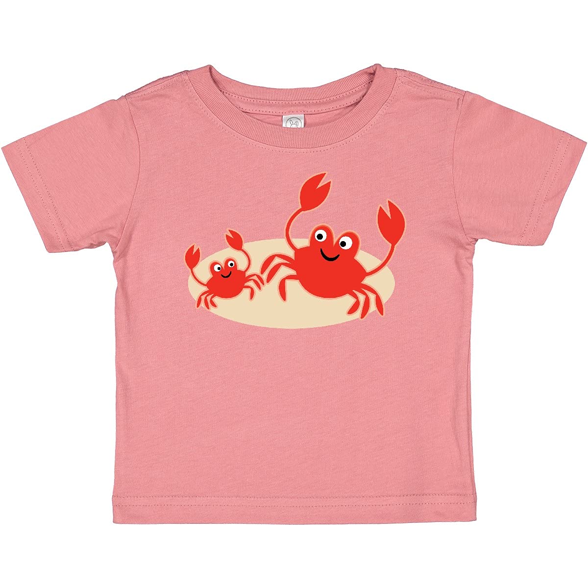 Inktastic Beach Crabs Cute Vacation Baby T-Shirt | Soft Cotton Toddler Tee for Boys & Girls | Perfect for Summer Outings, Beach Trips & Family Photos