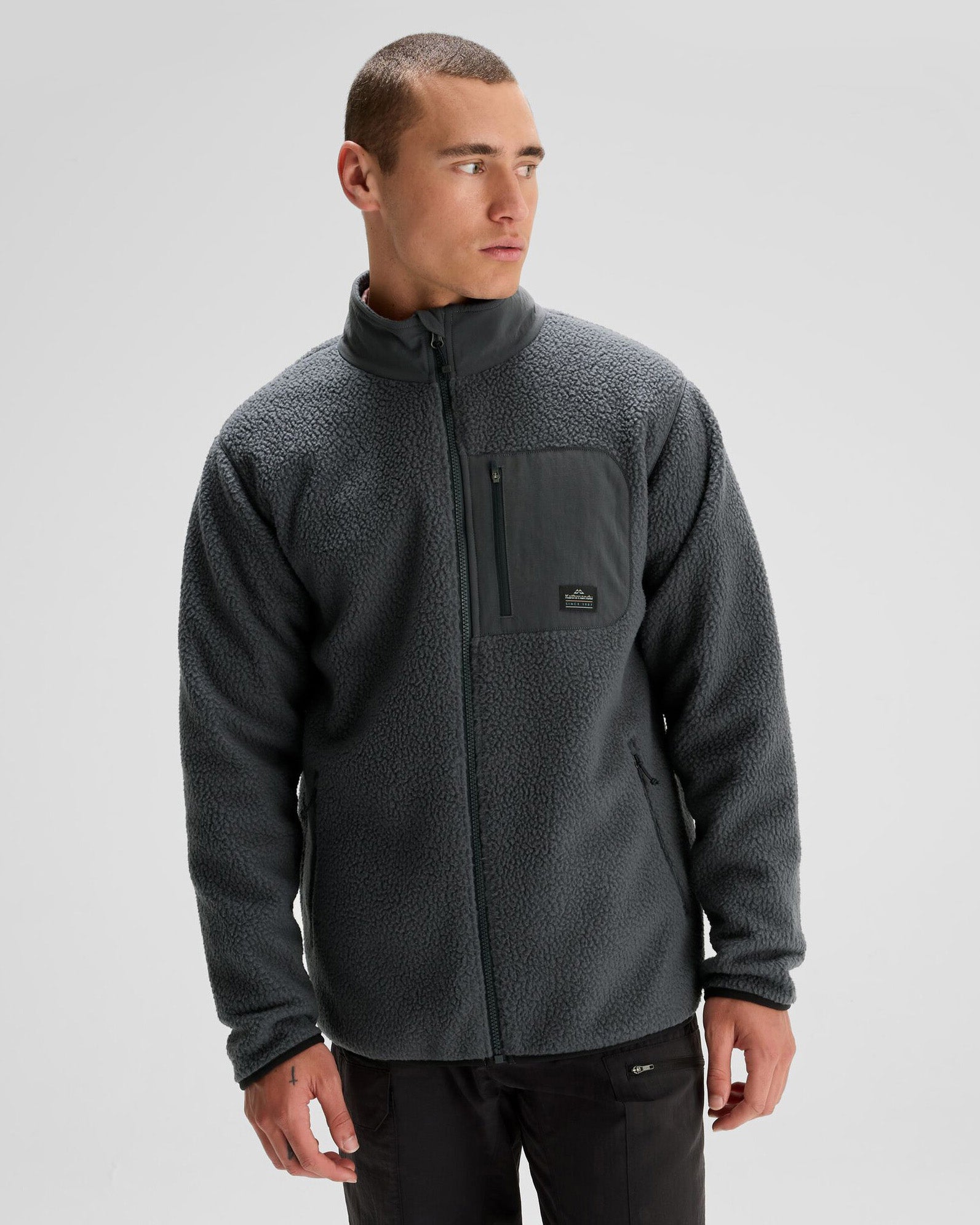 Men's Co Z High Pile Jacket - Winter Warm Fleece Lined Coat for Cold Weather | Outdoor Activities & Casual Wear