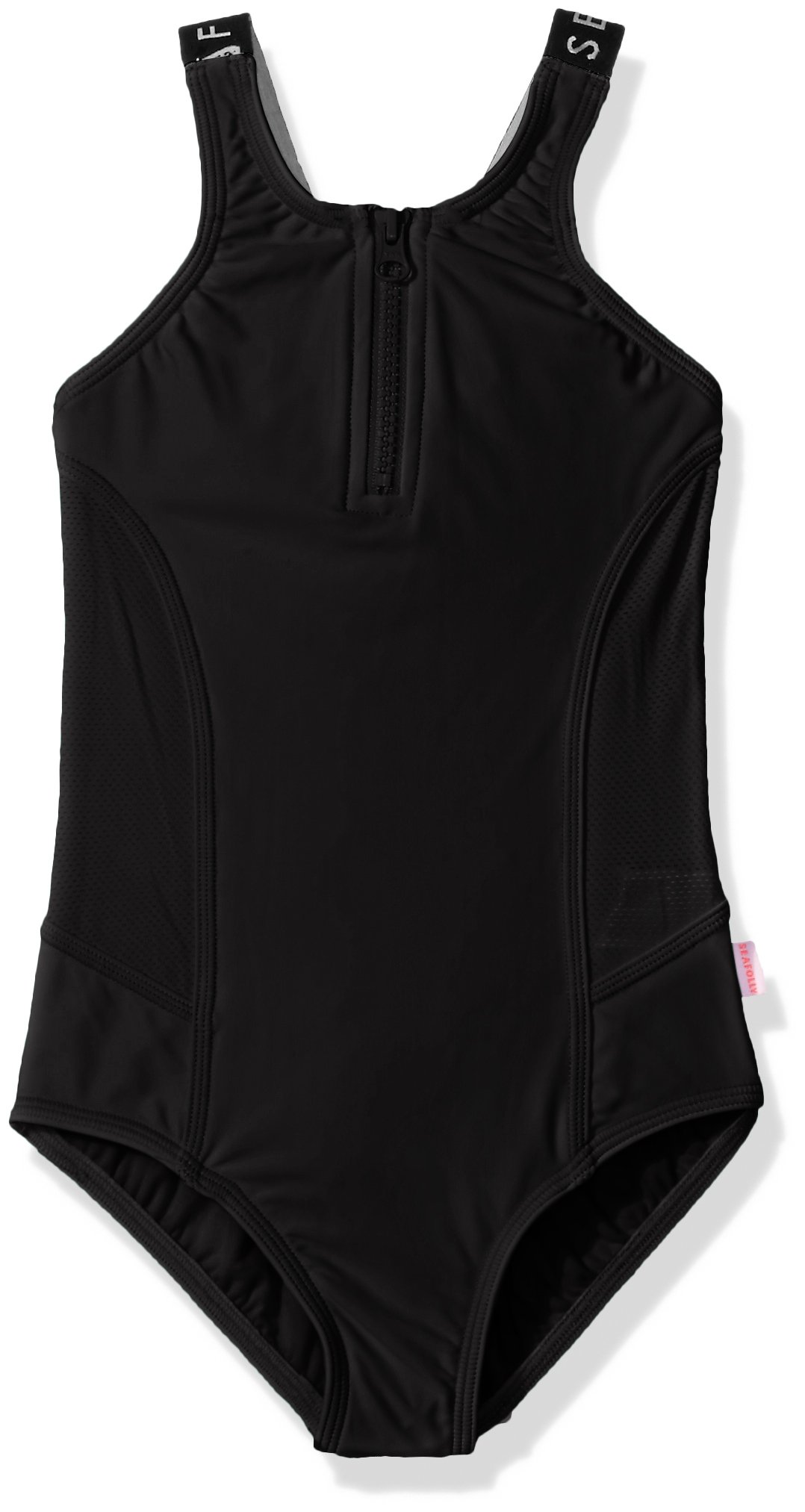 Seafolly Girls' Summer Essentials Tank Top - Breathable & Comfortable Swimwear for Beach, Pool & Vacation | Perfect for Swimming, Sunbathing & Outdoor Activities