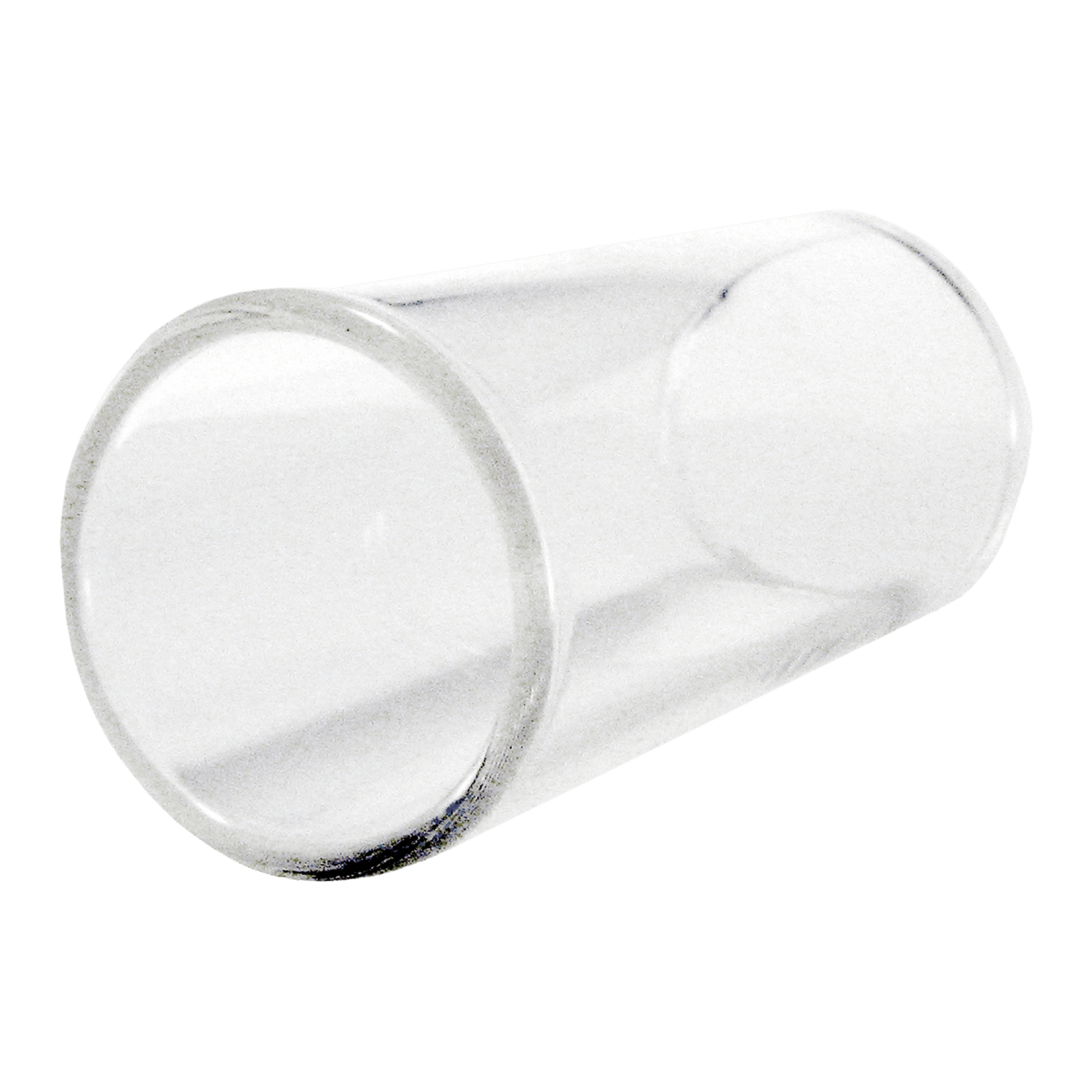 Ernie Ball Small Glass Guitar Slide - Perfect for Blues, Rock & Acoustic Playing - Smooth Glide & Warm Tone for Professional Musicians & Beginners