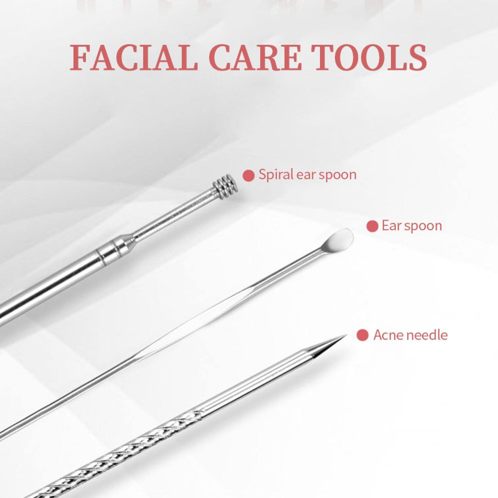 Premium Stainless Steel Nail Clipper Set - 12pcs Manicure & Pedicure Kit with Ear Spoon - Professional Nail Art Tools for Home Salon & Travel Grooming