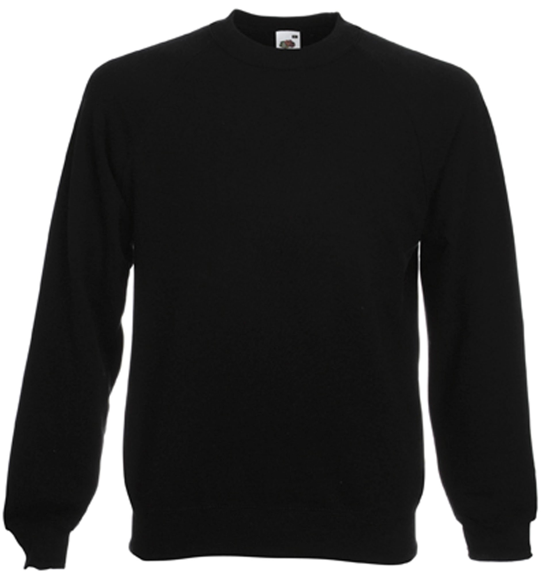 Fruit of the Loom Men's Comfort Blend Raglan Sleeve Sweatshirt - Soft Cotton Pullover for Casual Wear, Gym & Outdoor Activities