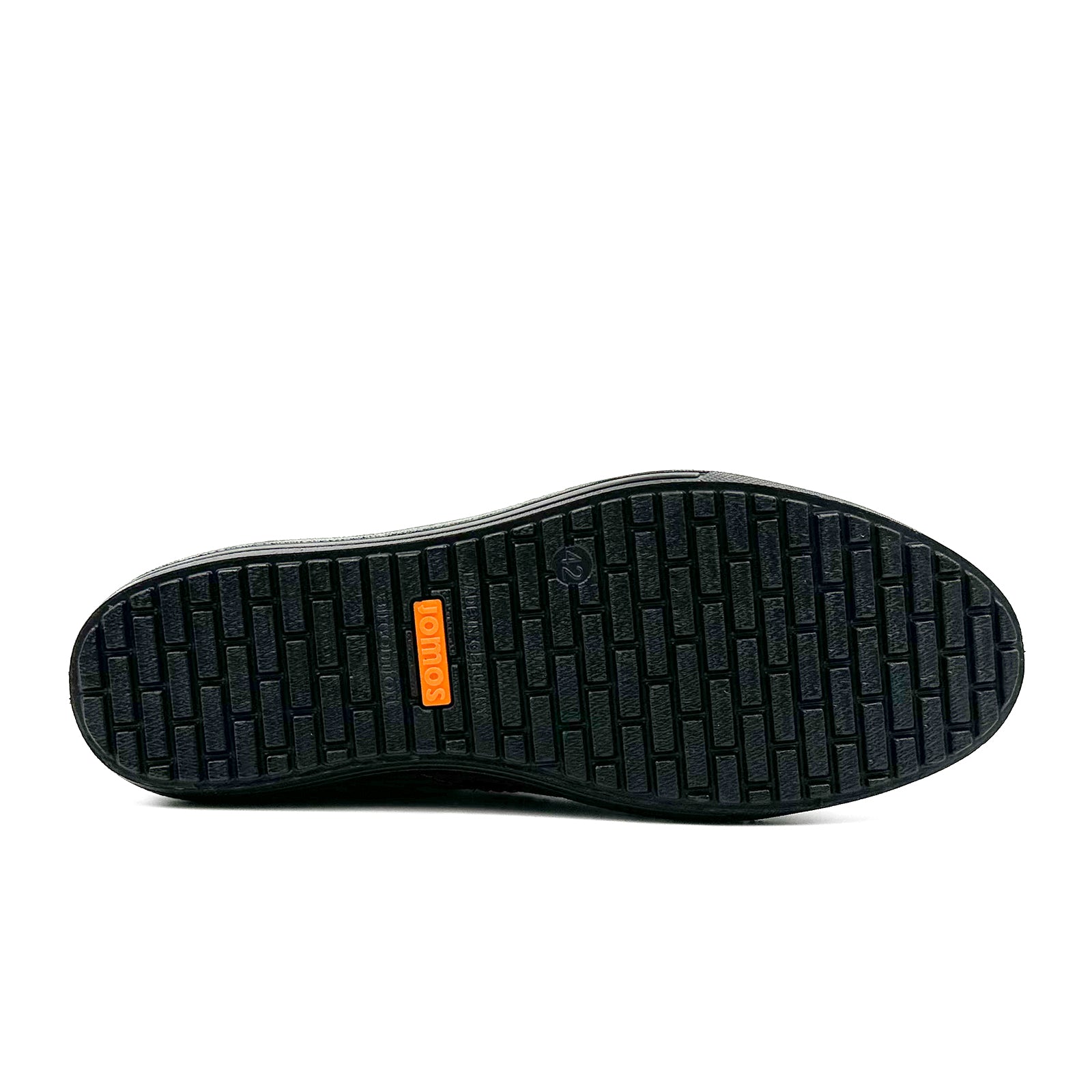 Jomos Ariva Slip On Men's Casual Shoes - Chocolate Brown & Asphalt Gray | Comfortable Loafers for Work, Travel & Everyday Wear