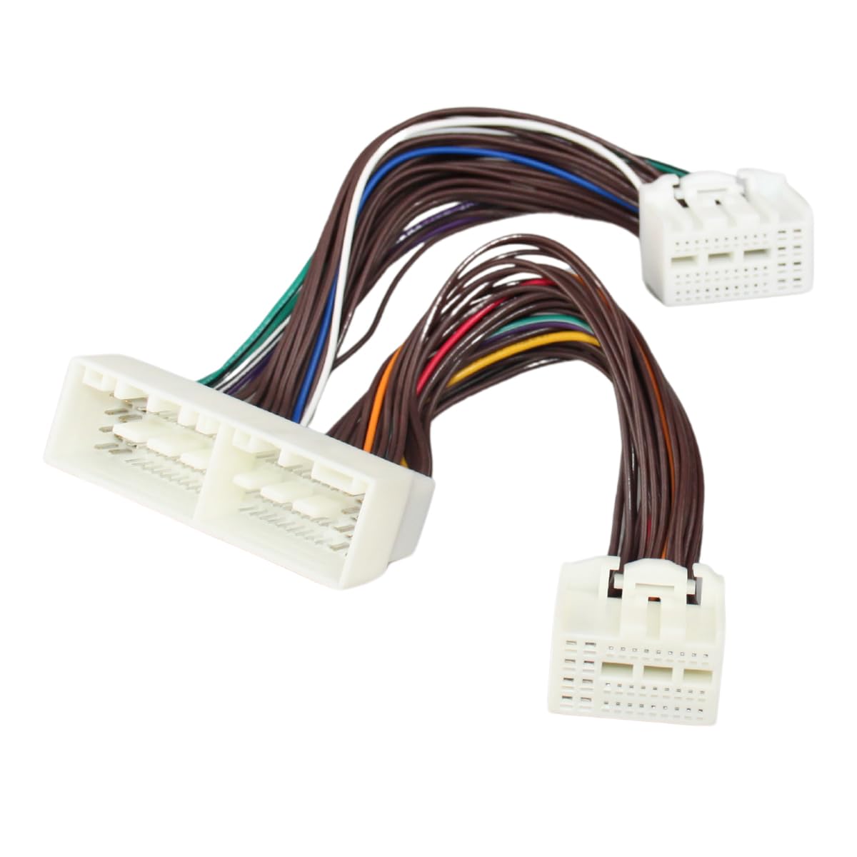 YONGJIANGXIA 70-7306 Male to Female Extension Wire Harness for 2017-2022 Kia Hyundai Factory Radio - Full Pins Connector - Perfect for Car Audio Installation & Stereo Upgrades