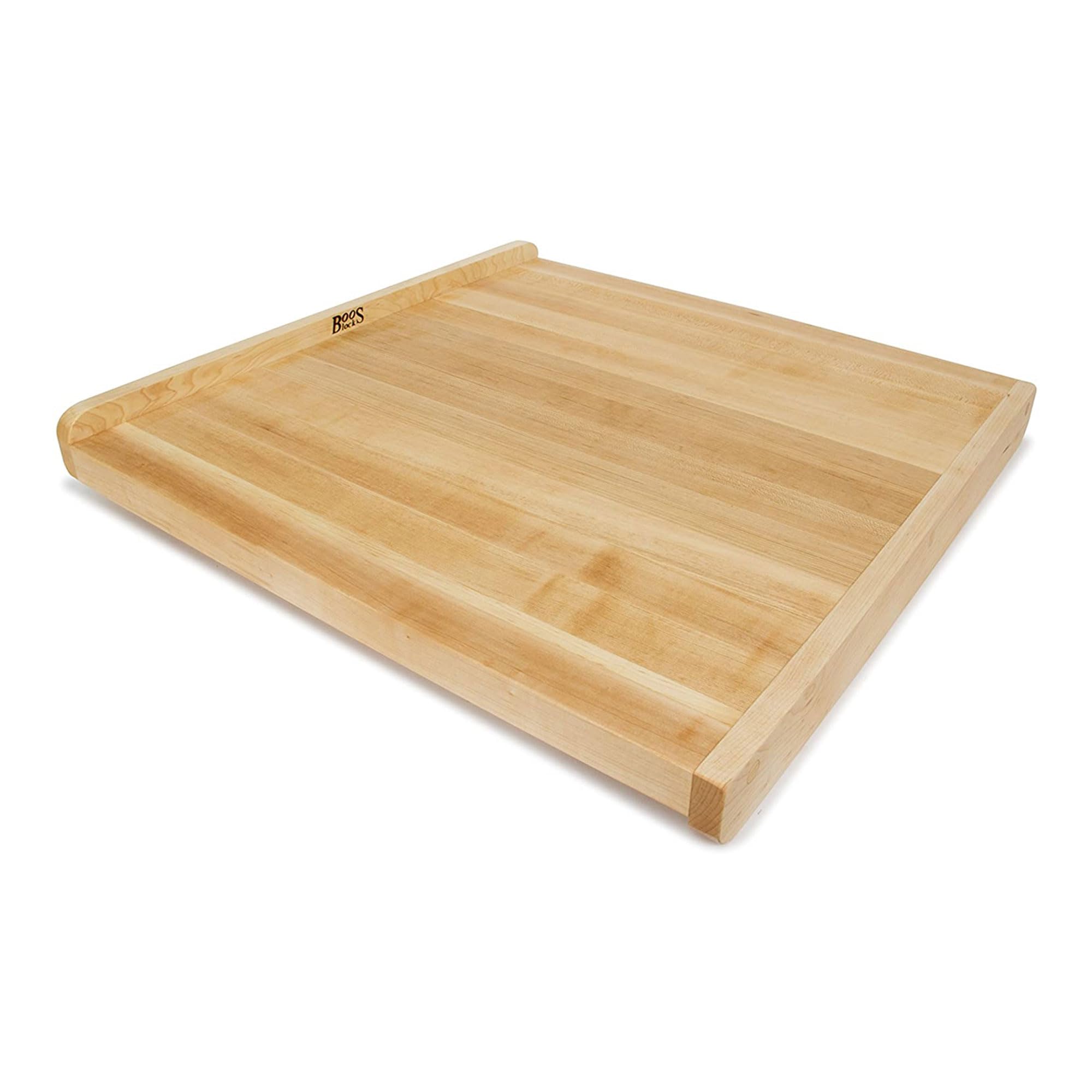 Premium Maple Wood Cutting Board - John Boos Large Reversible Countertop Chopping Block with Juice Groove - 23.75