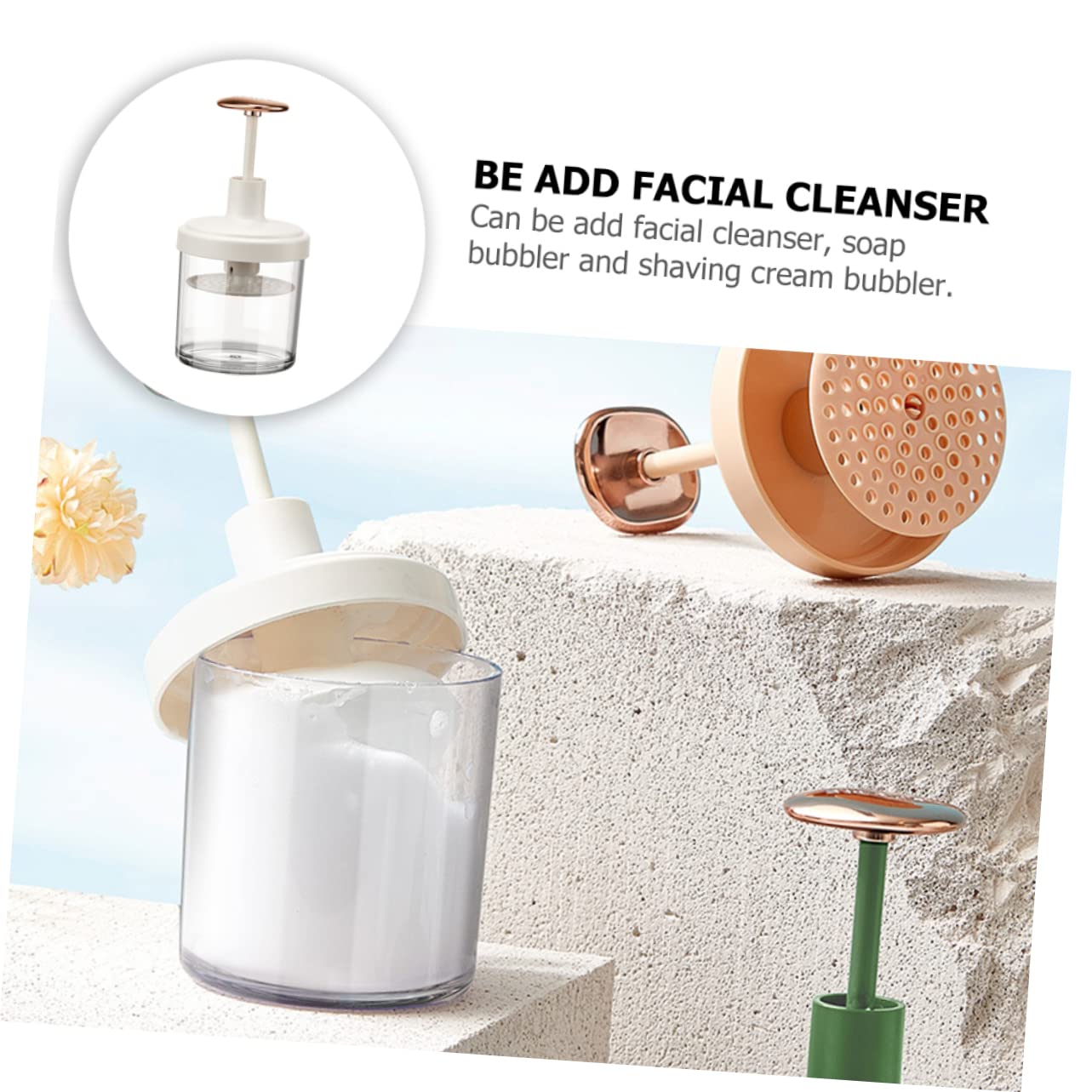 Balacoo Travel Foam Maker - Face Wash Foamer for Skincare & Travel