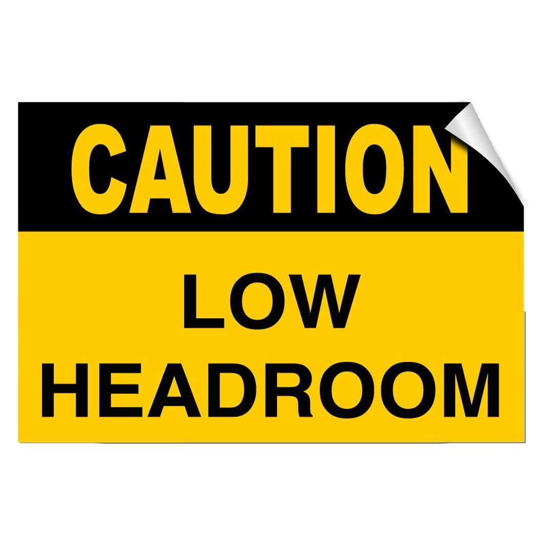 Safety & Warning Vinyl Stickers Bundle - 3 Pack (13