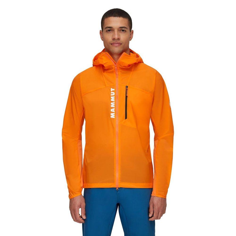 Mammut Men's Aenergy WB Hooded Jacket AF - Waterproof & Breathable Outdoor Jacket for Hiking, Camping & Winter Adventures