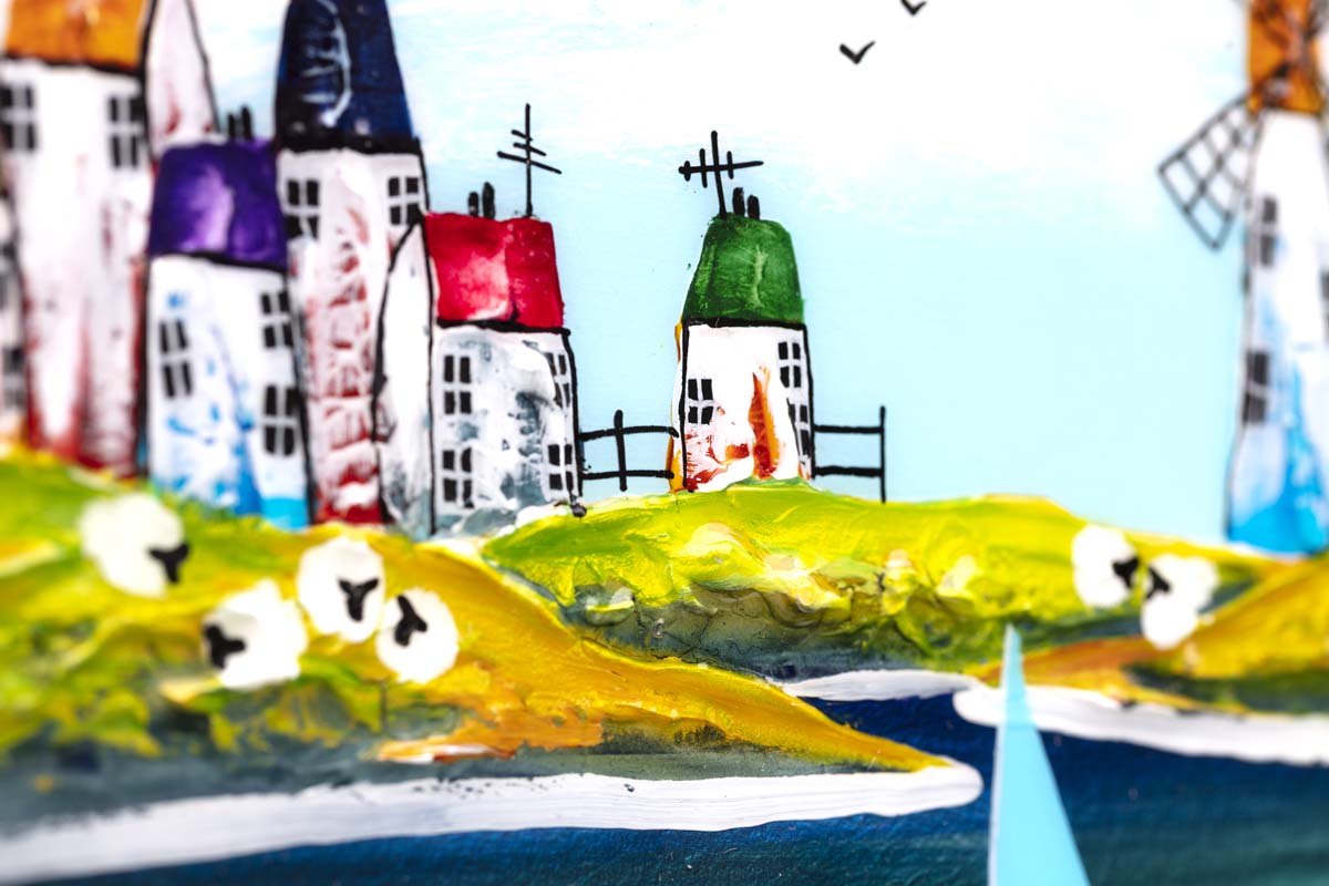 Original 'A Sunny Day Out' Art Print - Perfect for Home Decor, Office Wall Art & Gift Ideas