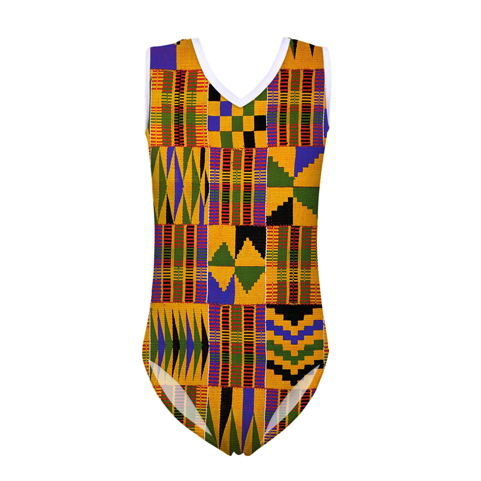 COEQINE Girls One Piece Swimsuits - V Neck Athletic Swimwear for Kids, Beach & Pool Sports, Sun Protection & Water Play