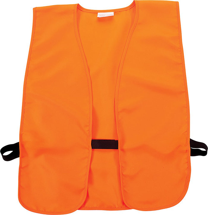 High Visibility Orange Safety Vest for Adults - Sizes 38-48 | Reflective Work Vest for Construction, Road Workers & Outdoor Activities